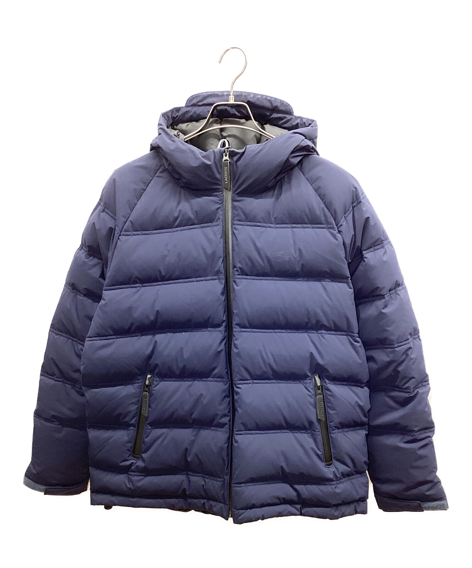 中古・古着通販】LACOSTE (ラコステ) ダウンジャケット ネイビー