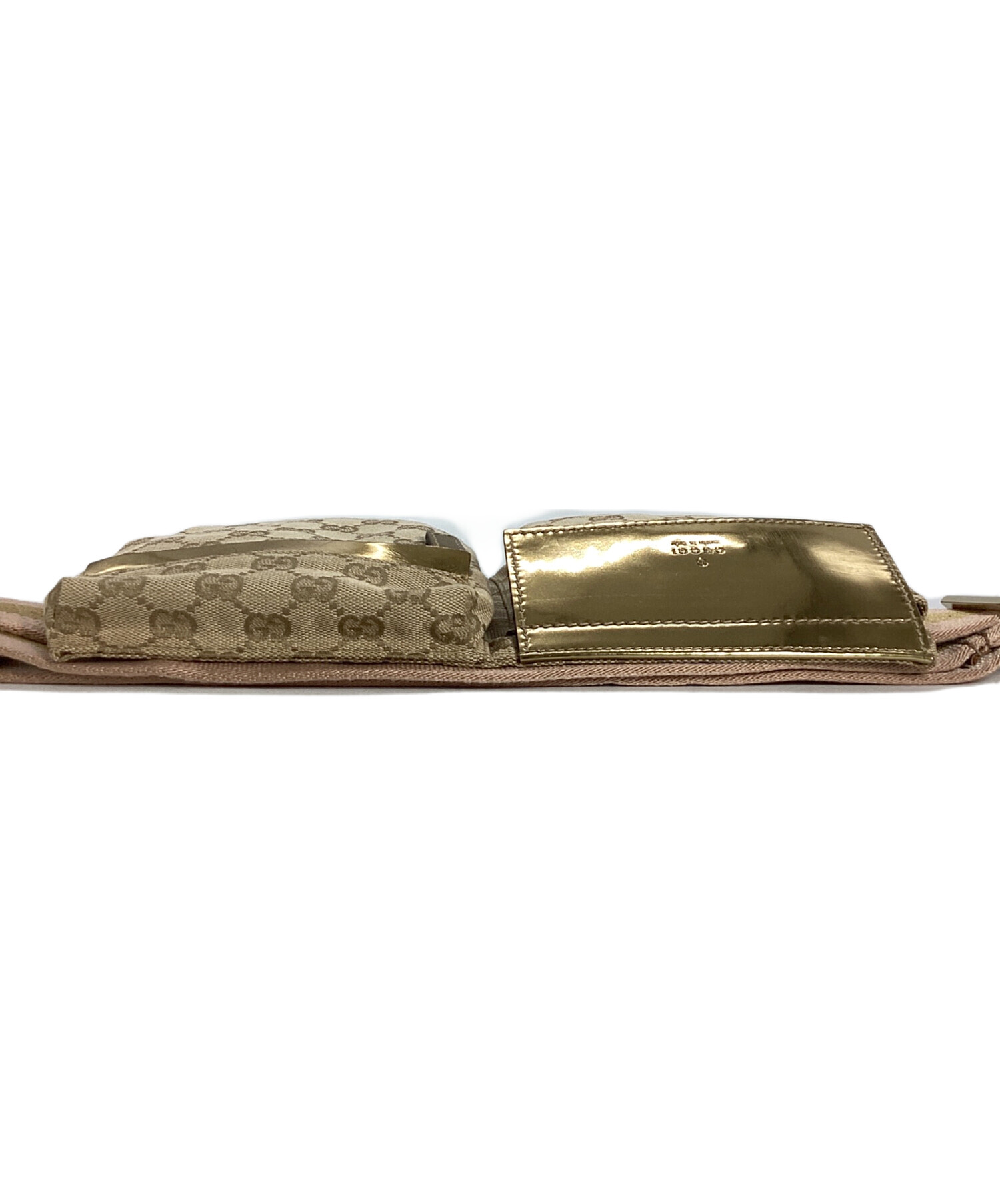 中古・古着通販】GUCCI (グッチ) グッチ GGキャンバス ウエストポーチ