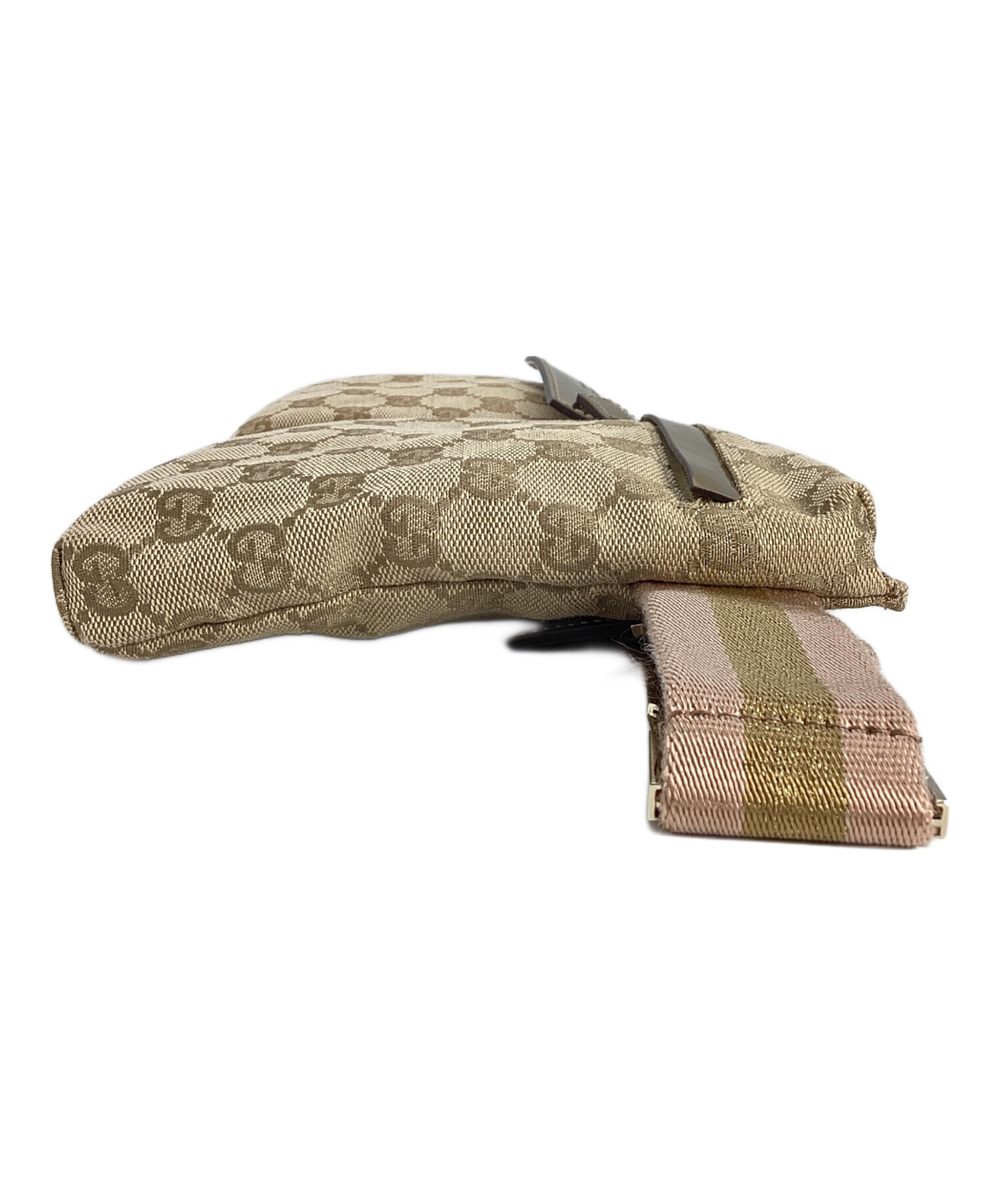 中古・古着通販】GUCCI (グッチ) グッチ GGキャンバス ウエストポーチ