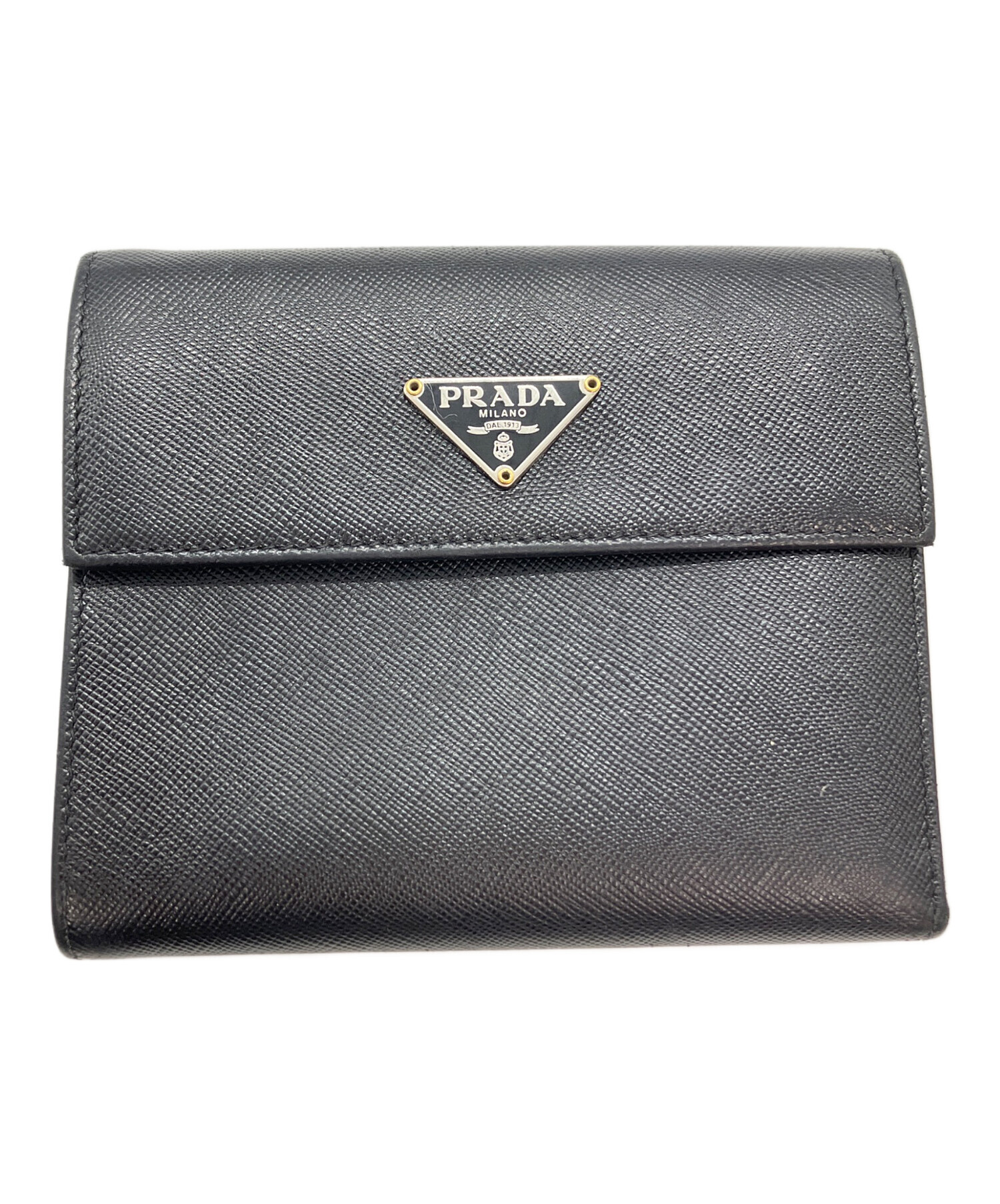 中古・古着通販】PRADA (プラダ) PRADA サフィアーノ 三つ折り財布