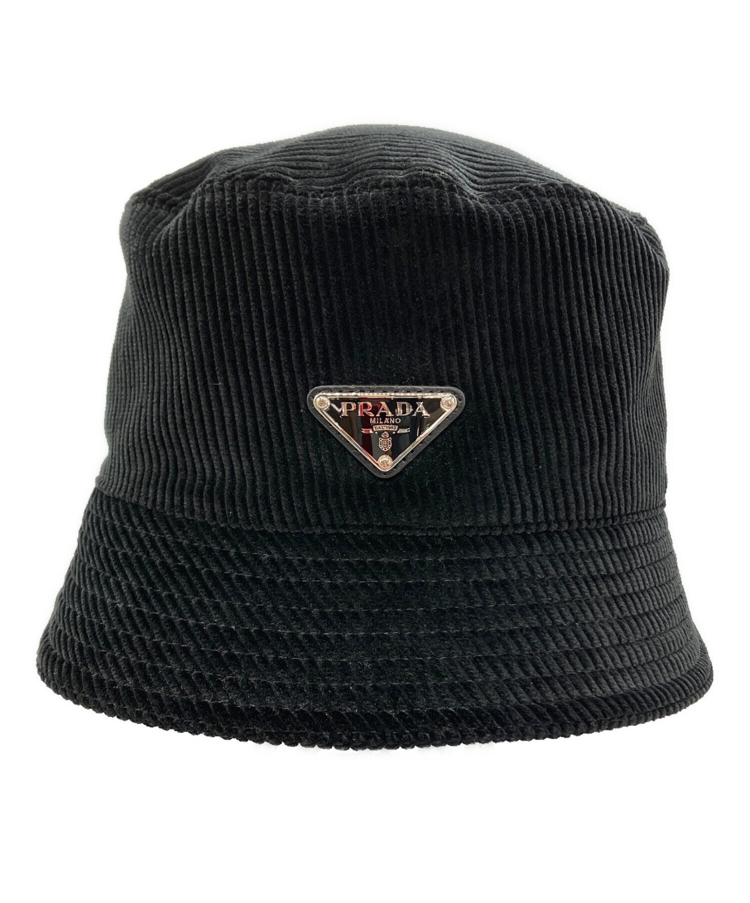 中古・古着通販】PRADA (プラダ) プラダ コーデュロイ バケットハット
