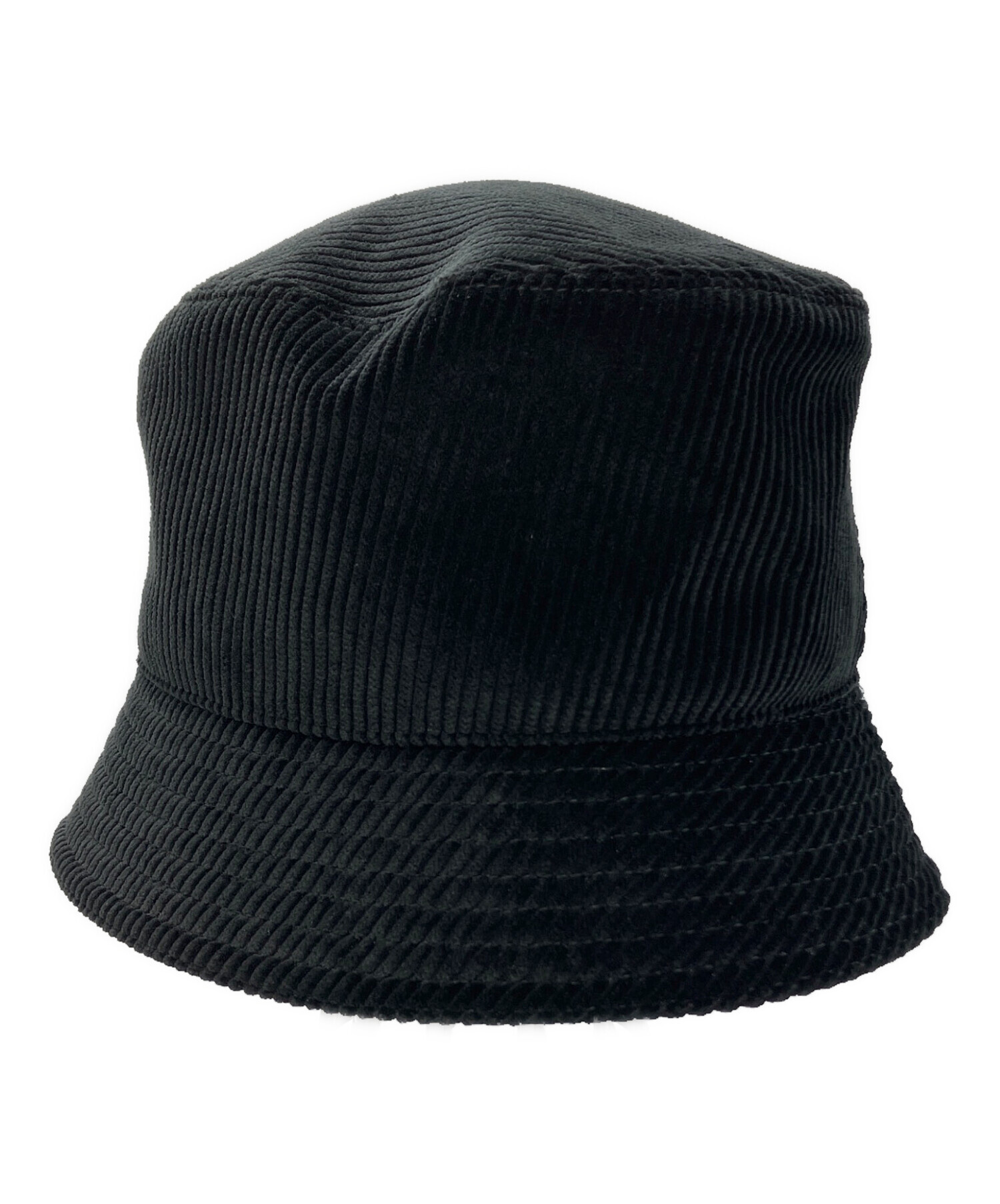 プラダ　コーデュロイ　バケットハット　黒　XL 中古・古着通販】PRADA (プラダ) プラダ コーデュロイ バケットハット