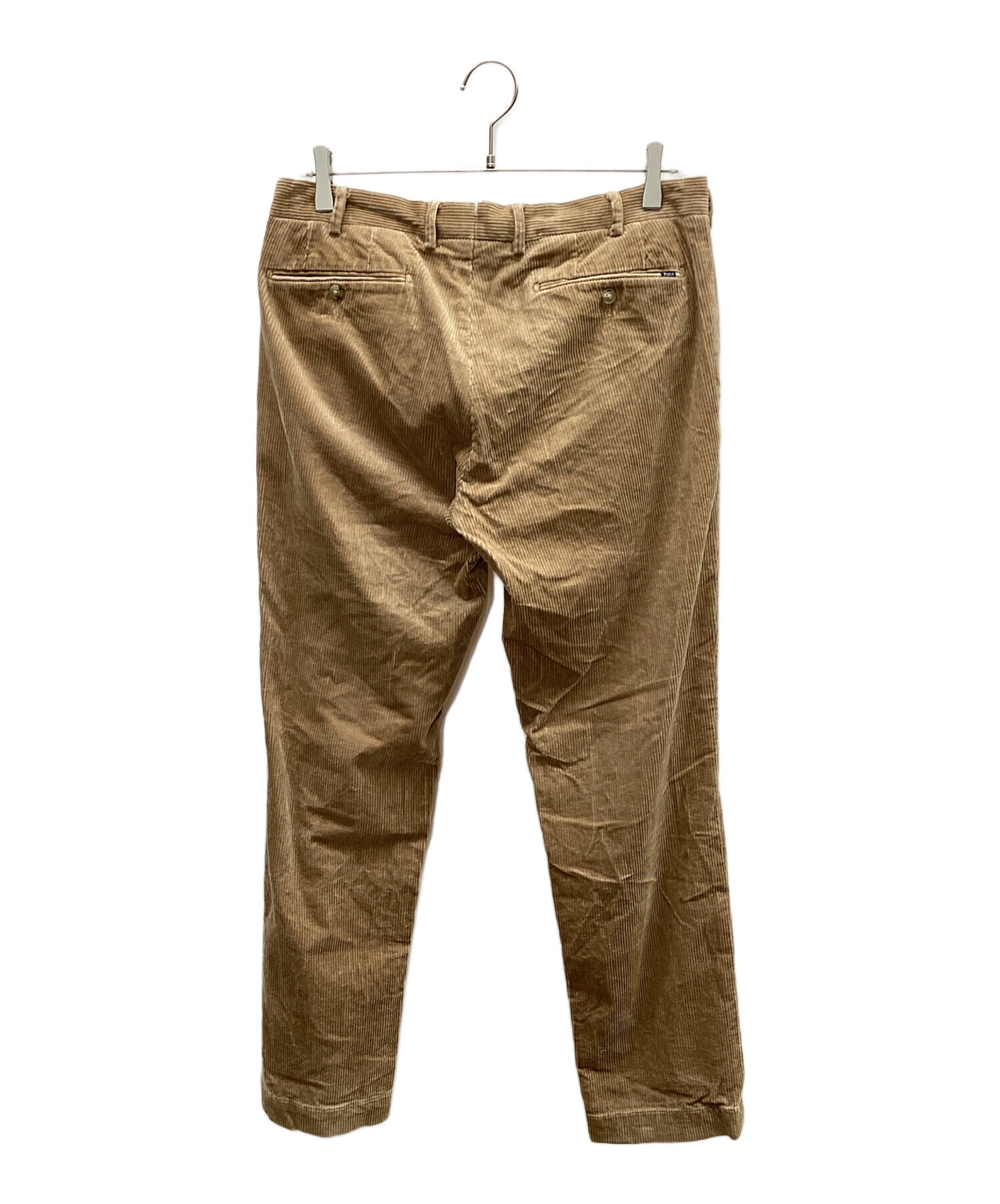 ラルフローレン コーデュロイ ワイド　ブラウン　茶　W36　L32　古着　パンツ 中古・古着通販】POLO RALPH LAUREN (ポロ・ラルフローレン