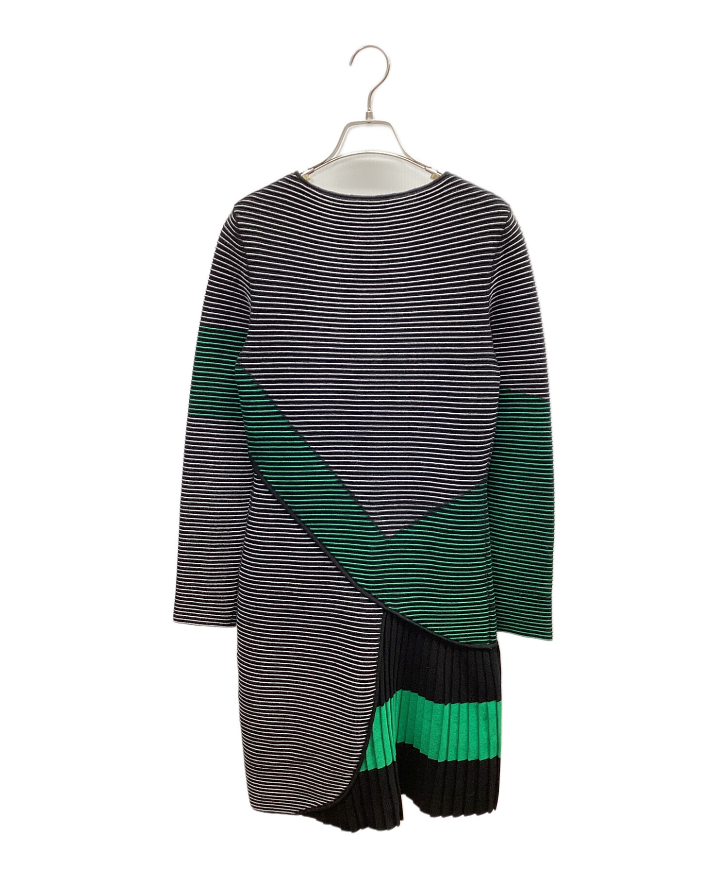 ひよこ組✳️ジョルジオアルマーニ　長袖ひざ丈ワンピース 中古・古着通販】GIORGIO ARMANI (ジョルジオアルマーニ) 長袖