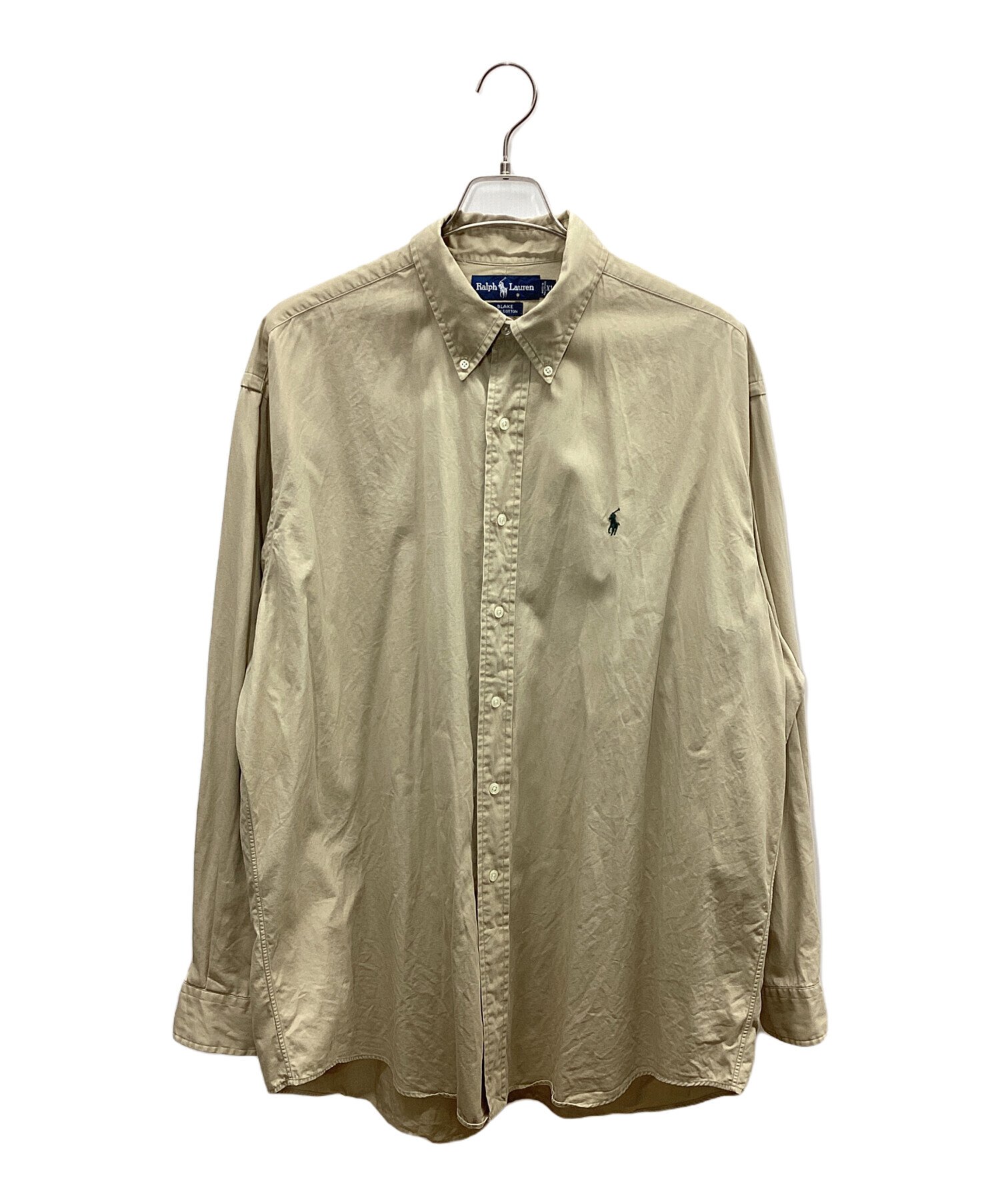 Polo by Ralph Lauren ベージュ長袖シャツ 中古・古着通販】POLO RALPH LAUREN (ポロ・ラルフローレン) 長袖