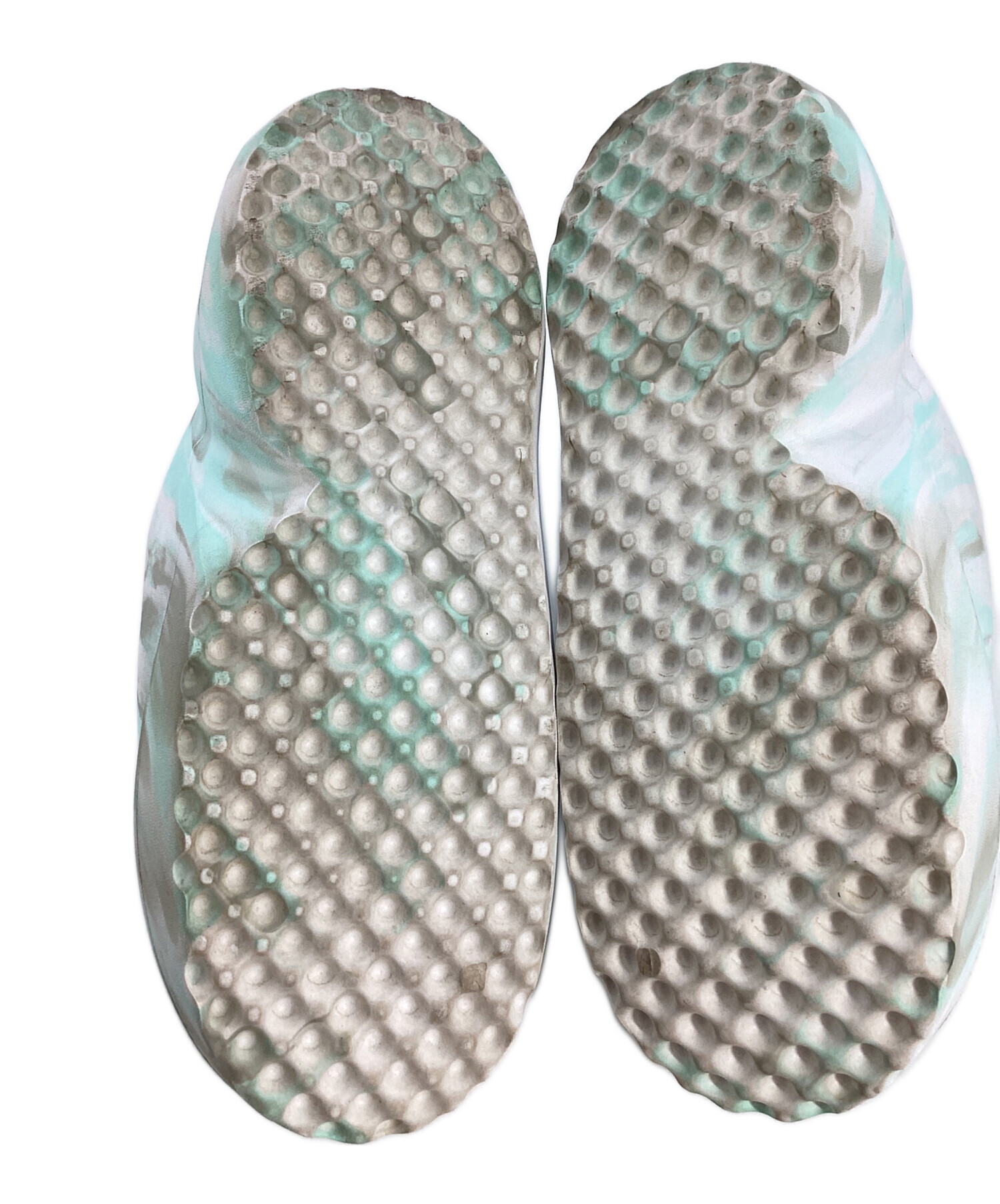 【新品未使用】grounds CLAY KNIT 中古・古着通販】grounds (グラウンズ) CLAY ホワイト×ミント×グレー