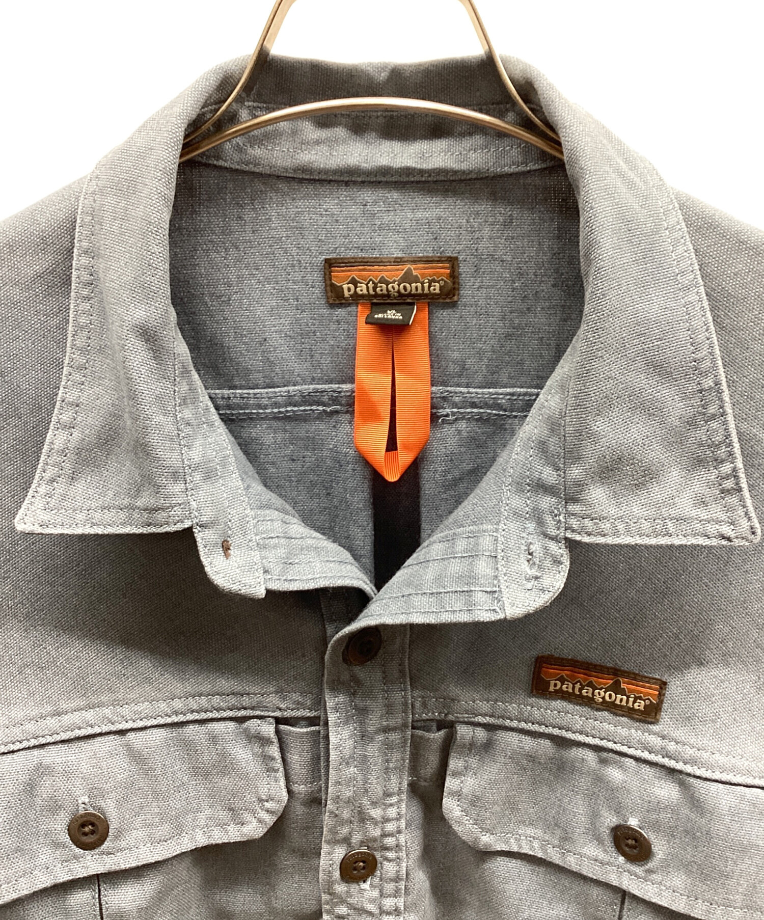 中古・古着通販】Patagonia (パタゴニア) 長袖シャツ インディゴ