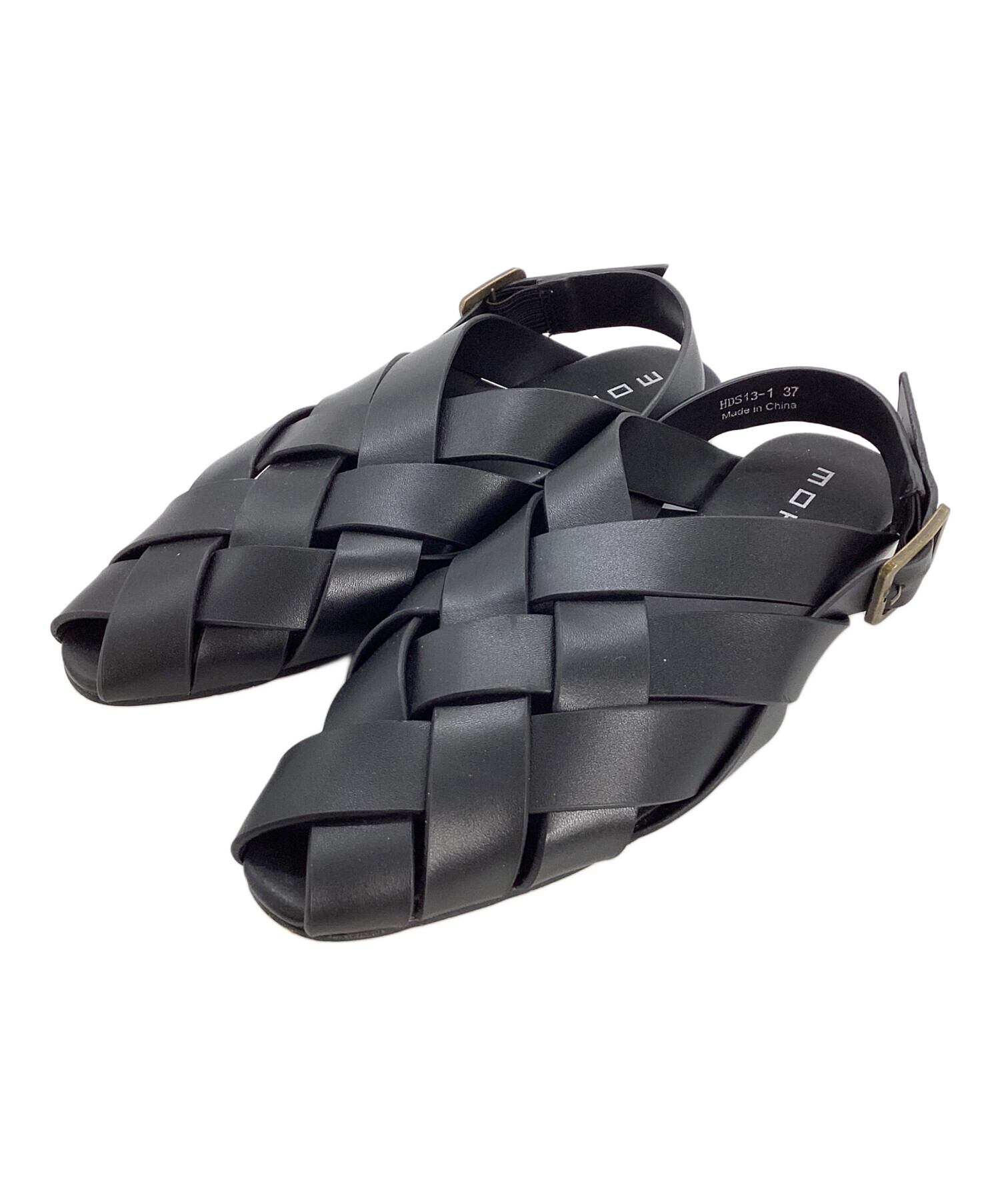 中古・古着通販】MOHI (モヒ) グルカサンダル ブラック サイズ:23.5