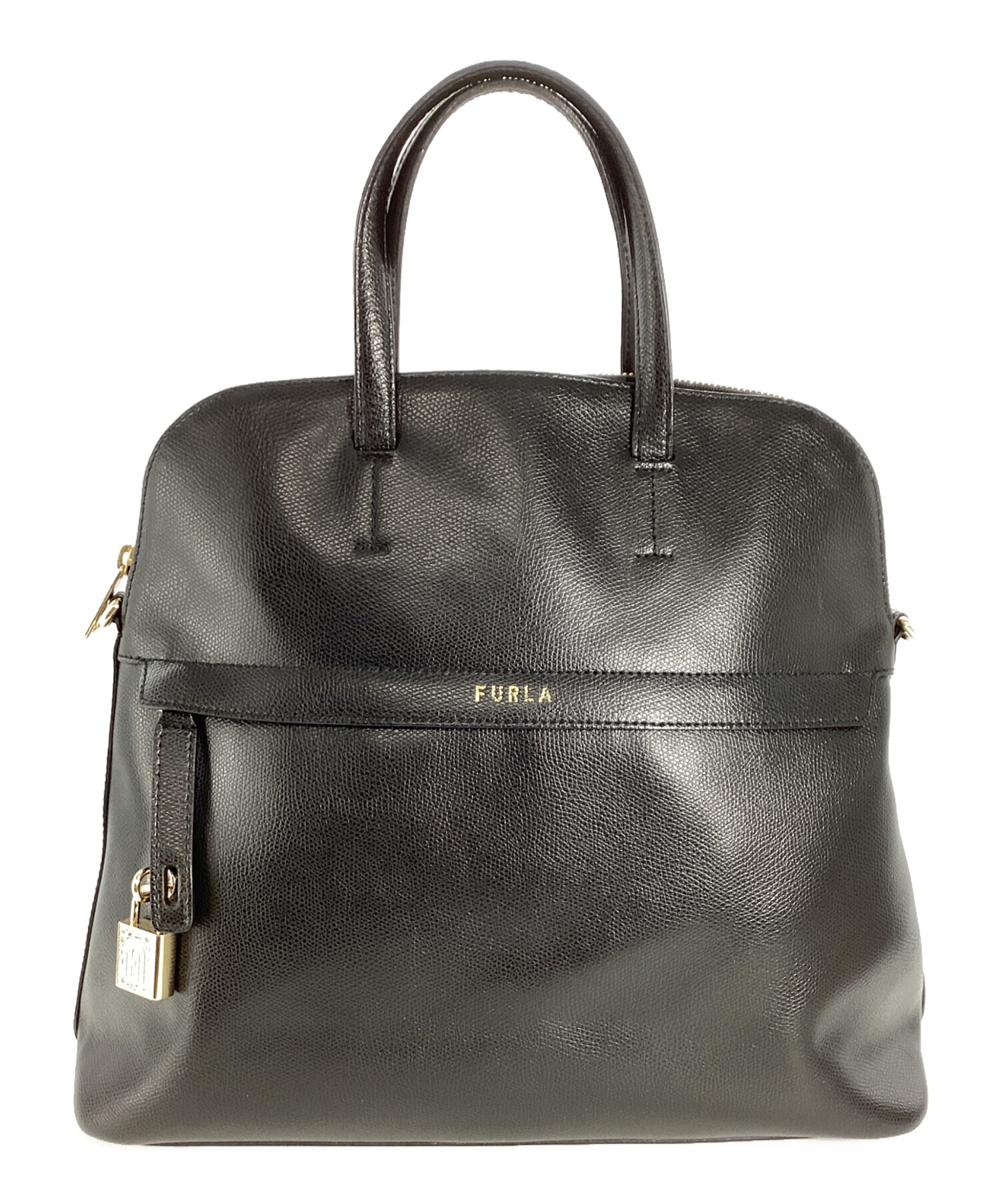 中古・古着通販】FURLA (フルラ) フルラ PIPER L DOME ハンドバッグ 