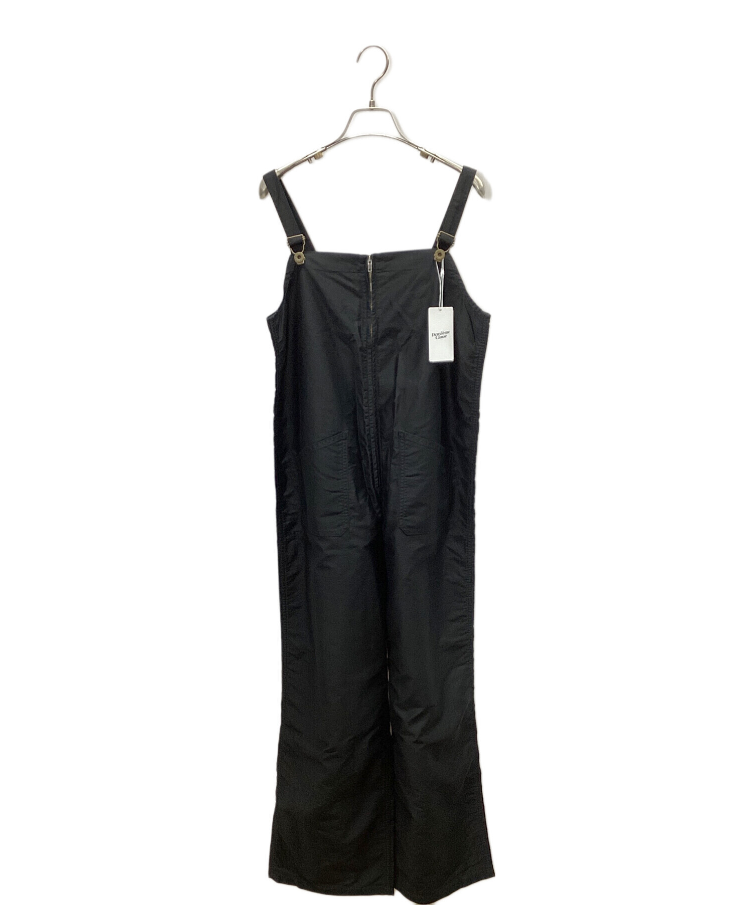 johnbull ブラック オーバーオール 中古・古着通販】JOHNBULL (ジョンブル) サロペット ブラック サイズ:L