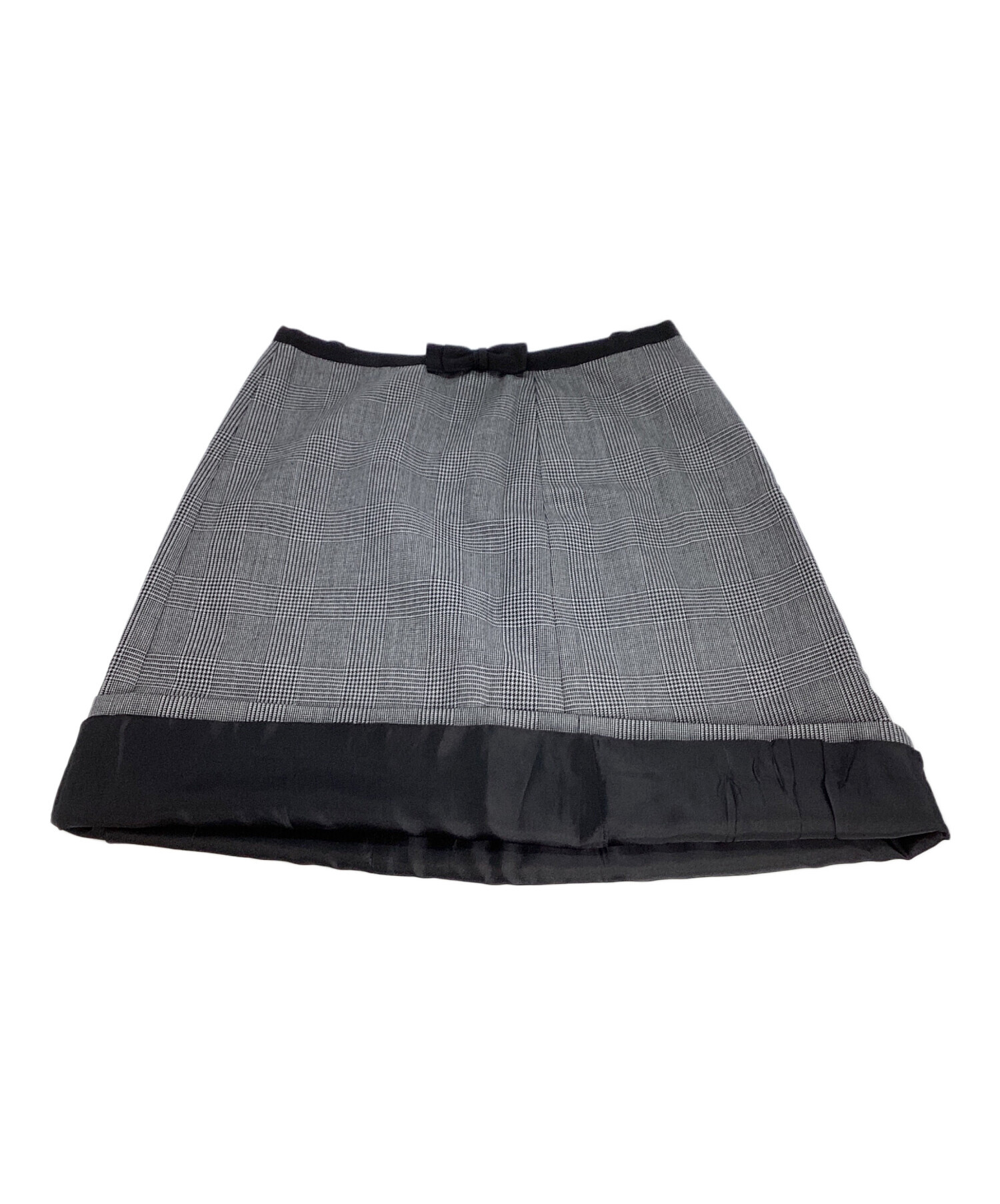 美品　PRADAプラダ　プリーツスカート　グレー　38 シルク混 中古・古着通販】PRADA (プラダ) PRADA スカート グレー サイズ:38