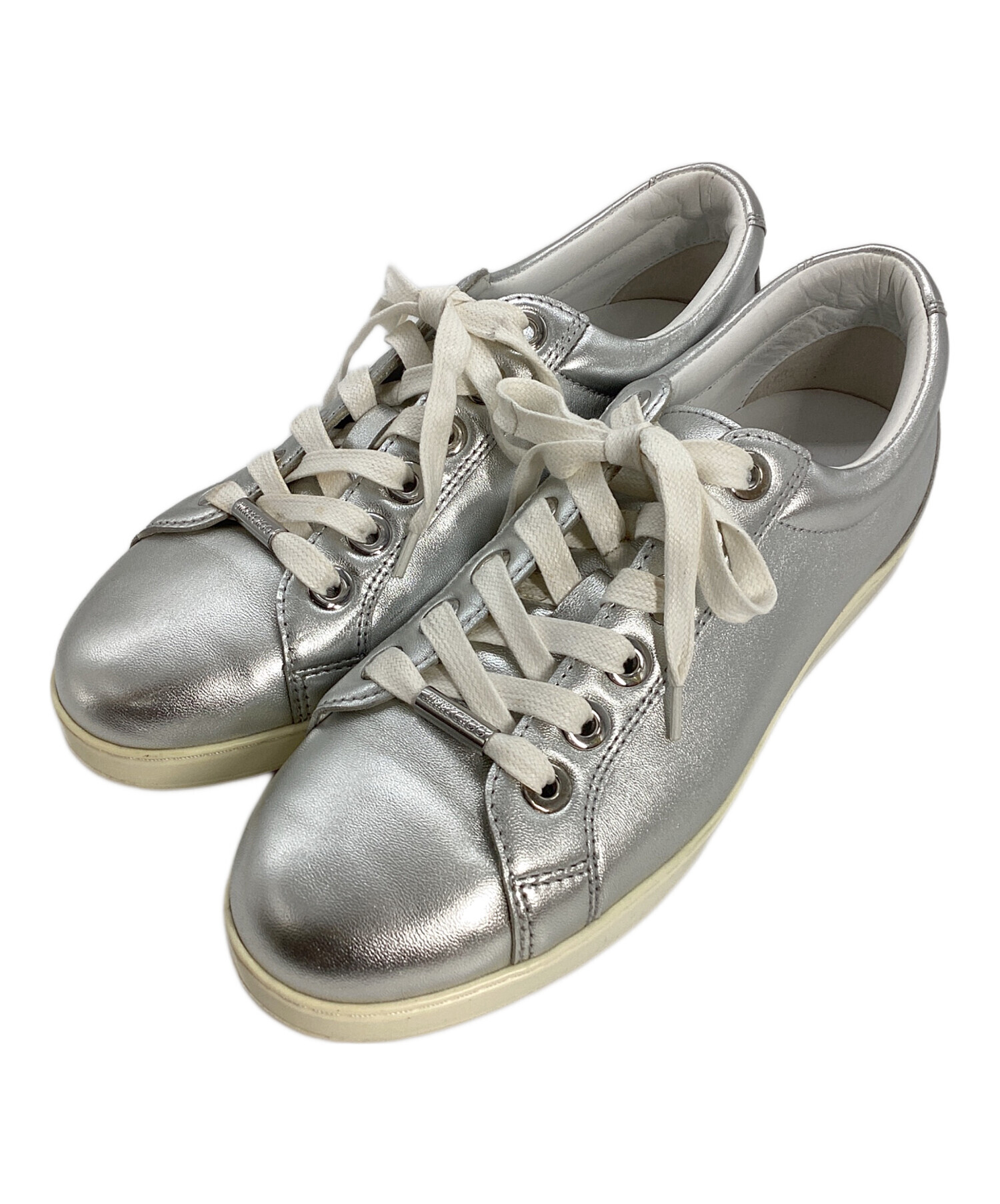 中古・古着通販】JIMMY CHOO (ジミーチュウ) スニーカー シルバー