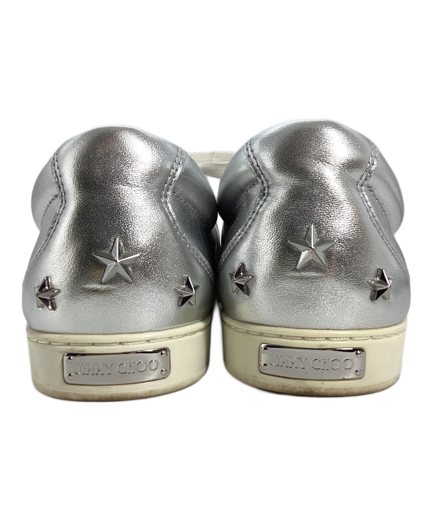 中古・古着通販】JIMMY CHOO (ジミーチュウ) スニーカー シルバー
