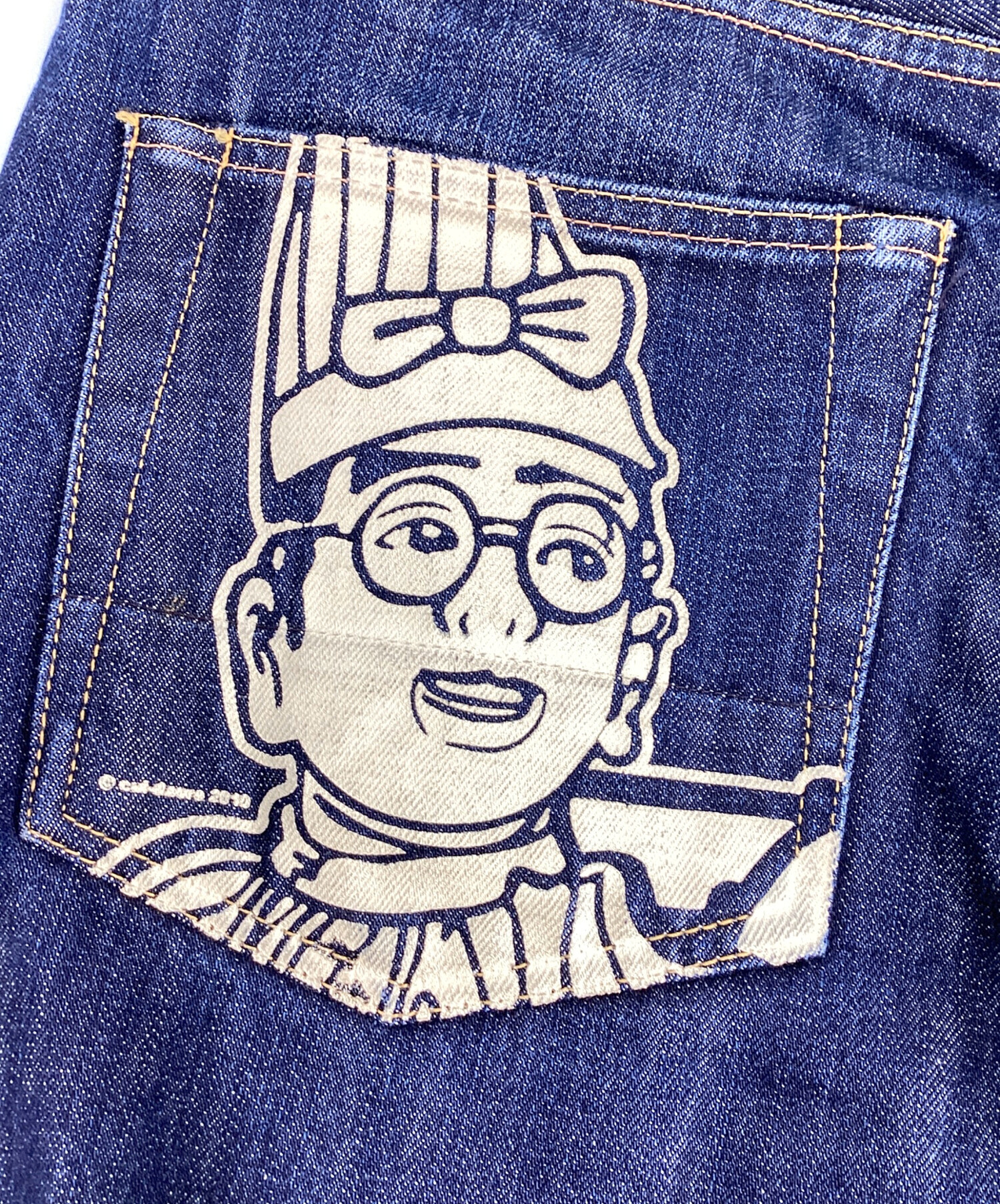 中古・古着通販】EVISU (エヴィス) EVISU くいだおれ太郎 デニムパンツ