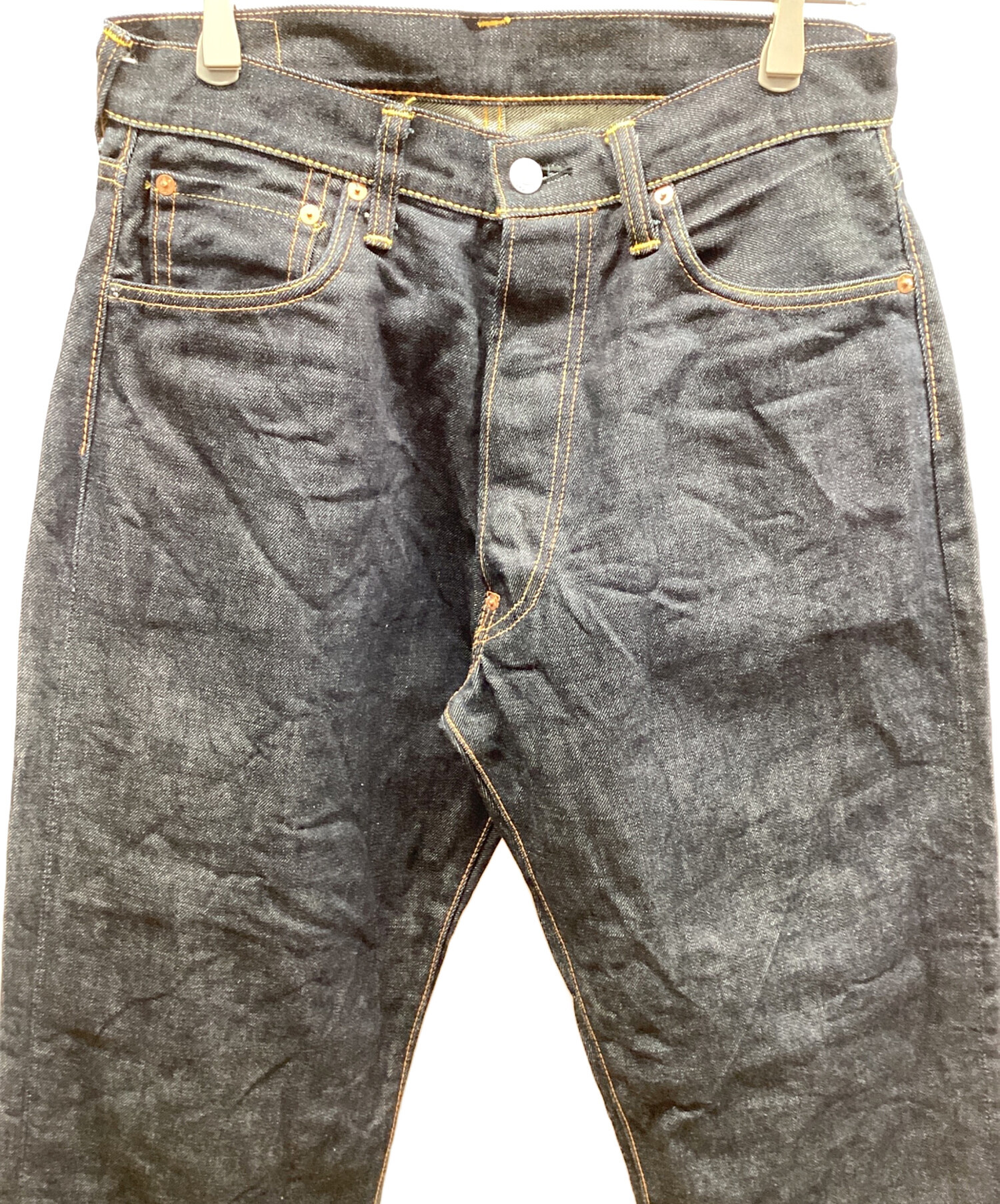 中古・古着通販】EVISU (エヴィス) デニムパンツ 水引 ネイビー サイズ