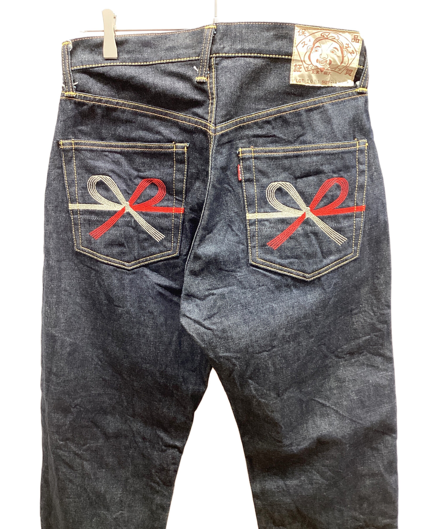 中古・古着通販】EVISU (エヴィス) デニムパンツ 水引 ネイビー サイズ