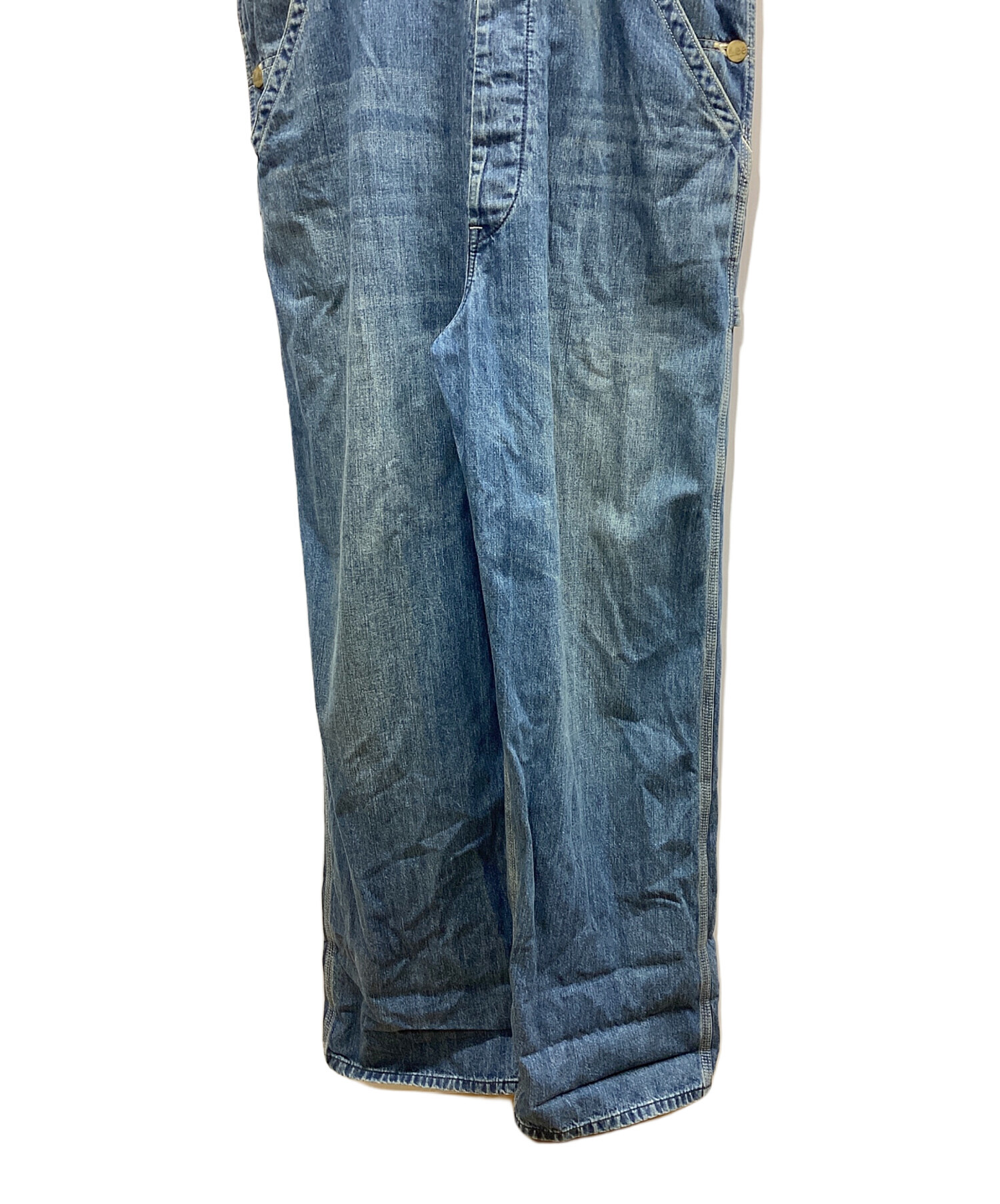 中古・古着通販】LEE (リー) オーバーオール インディゴ サイズ:L