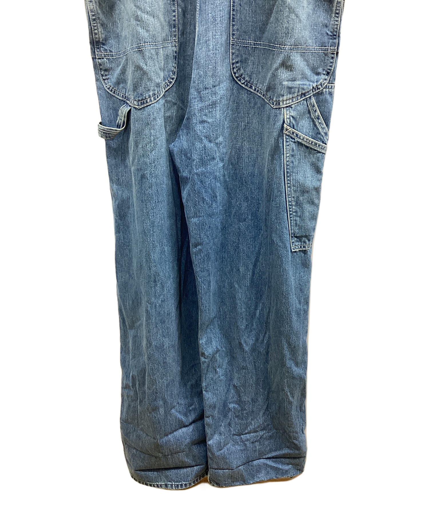中古・古着通販】LEE (リー) オーバーオール インディゴ サイズ:L