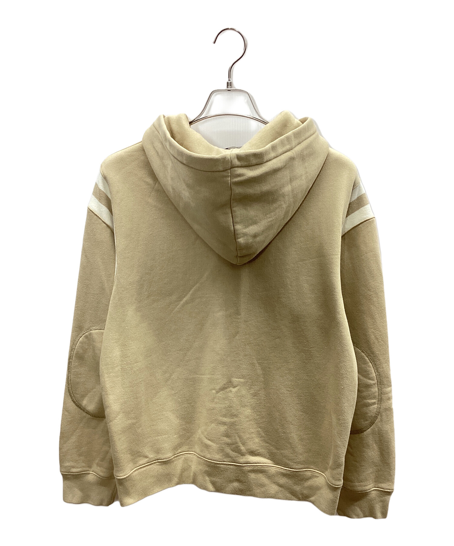 Stussy ベージュ M ジップアップパーカー 中古・古着通販】stussy (ステューシー) ジップパーカー ベージュ