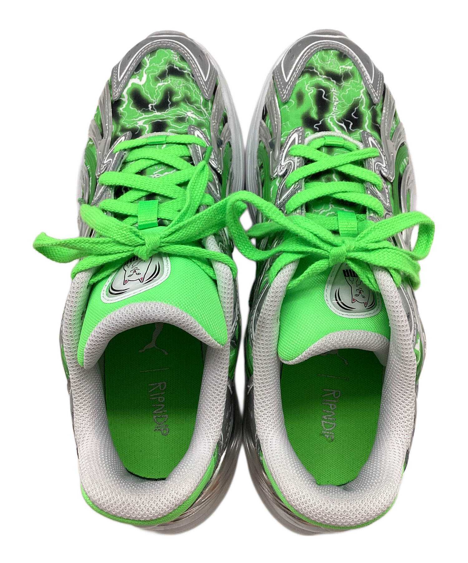 中古・古着通販】PUMA (プーマ) INVERSE RIPNDIP PUMA SILVER-FLURO
