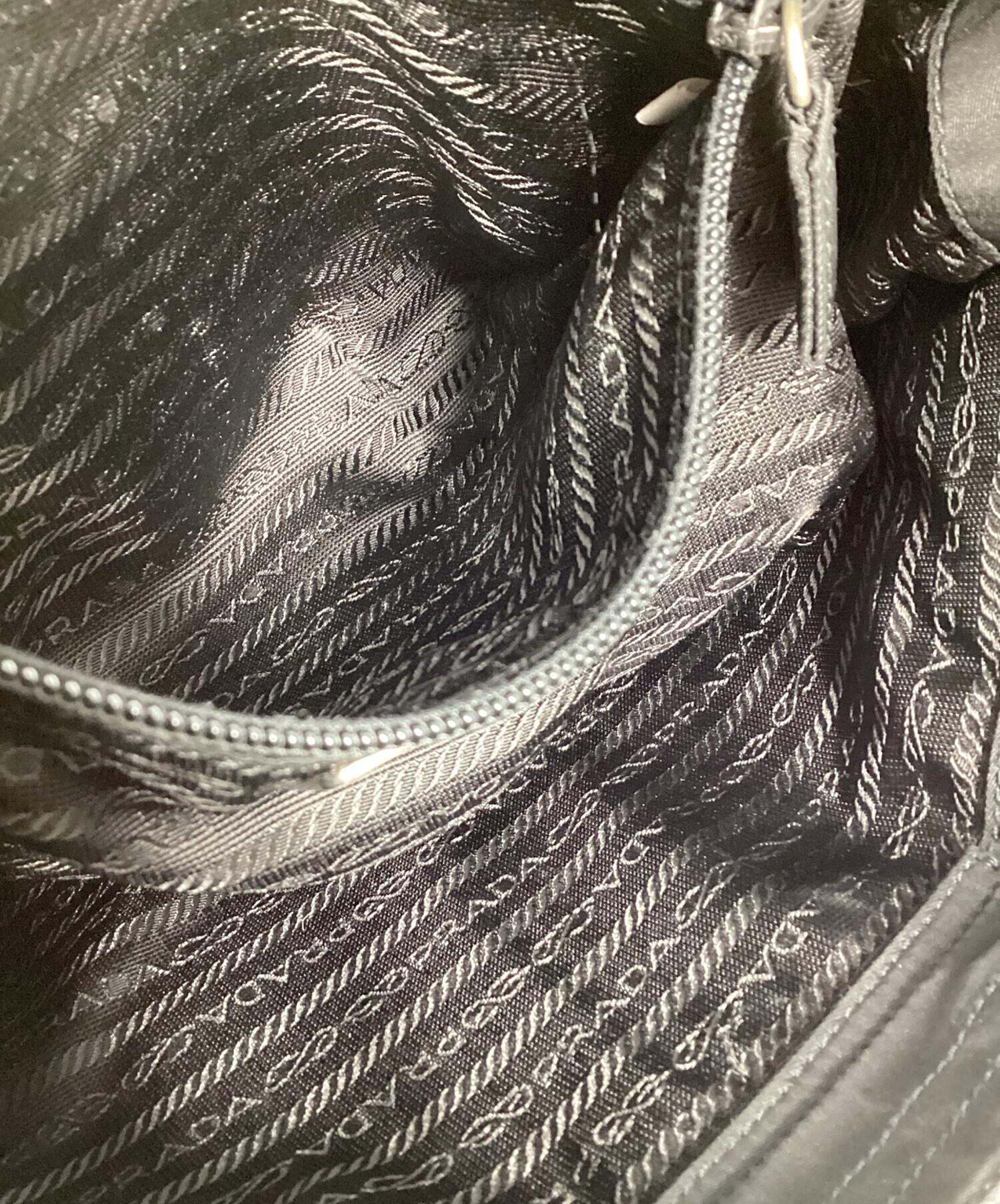 中古・古着通販】PRADA (プラダ) ハンドバッグ ブラック｜ブランド
