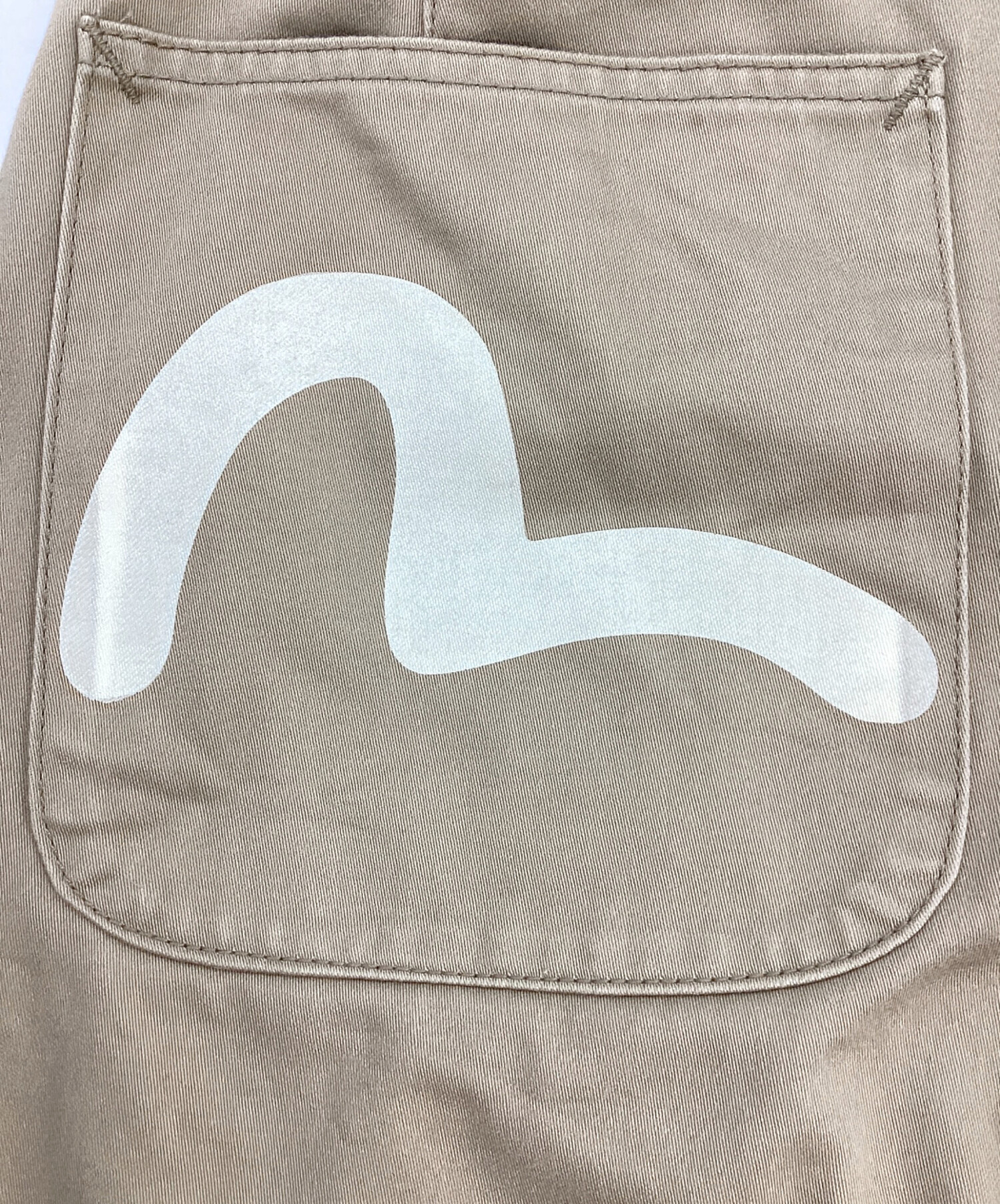 中古・古着通販】EVISU (エヴィス) チノパン ベージュ サイズ:81