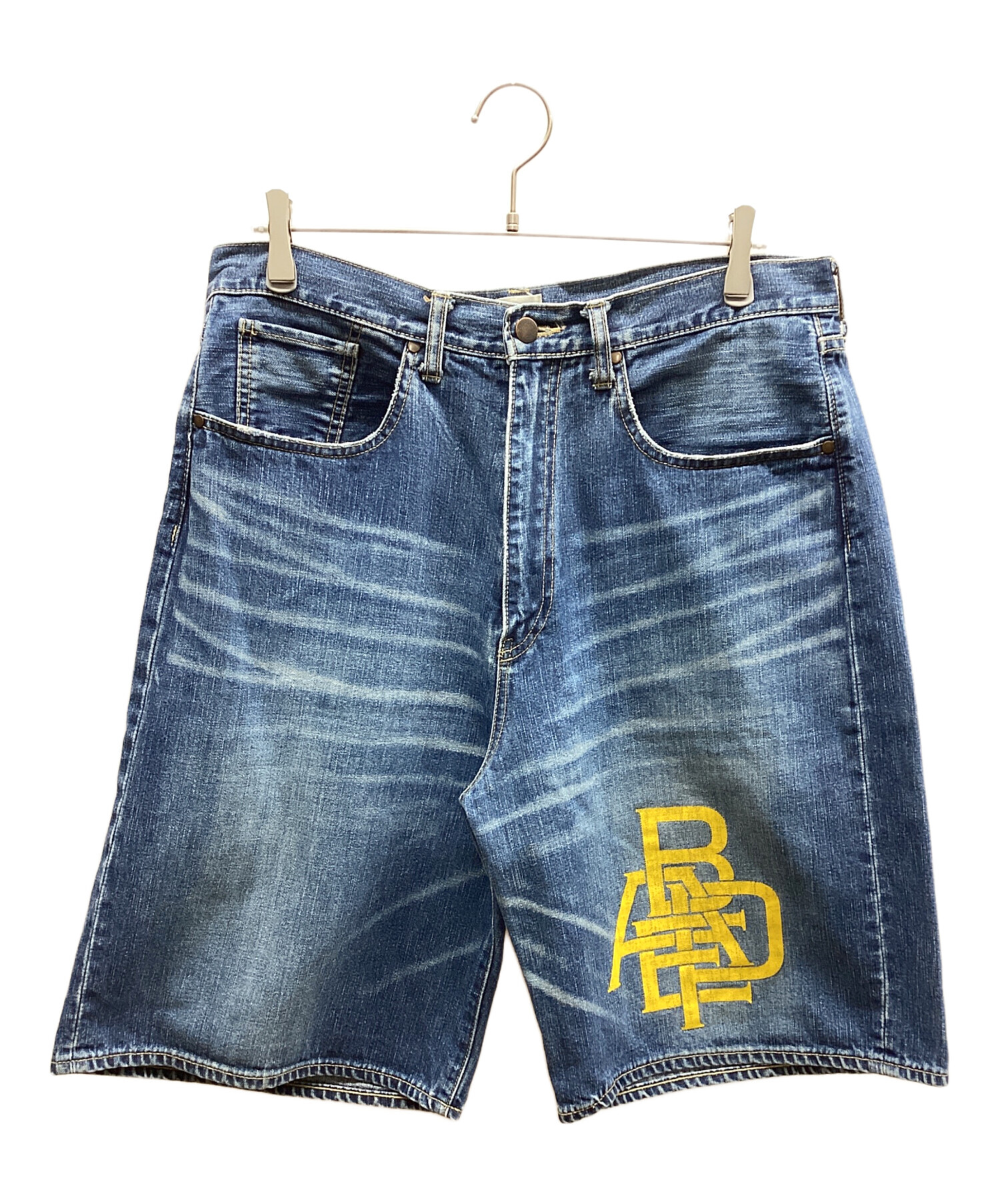 BAPE デニム ハーフパンツ エイプ 中古・古着通販】BAPE BY A BATHING APE (ベイプバイアベイシング