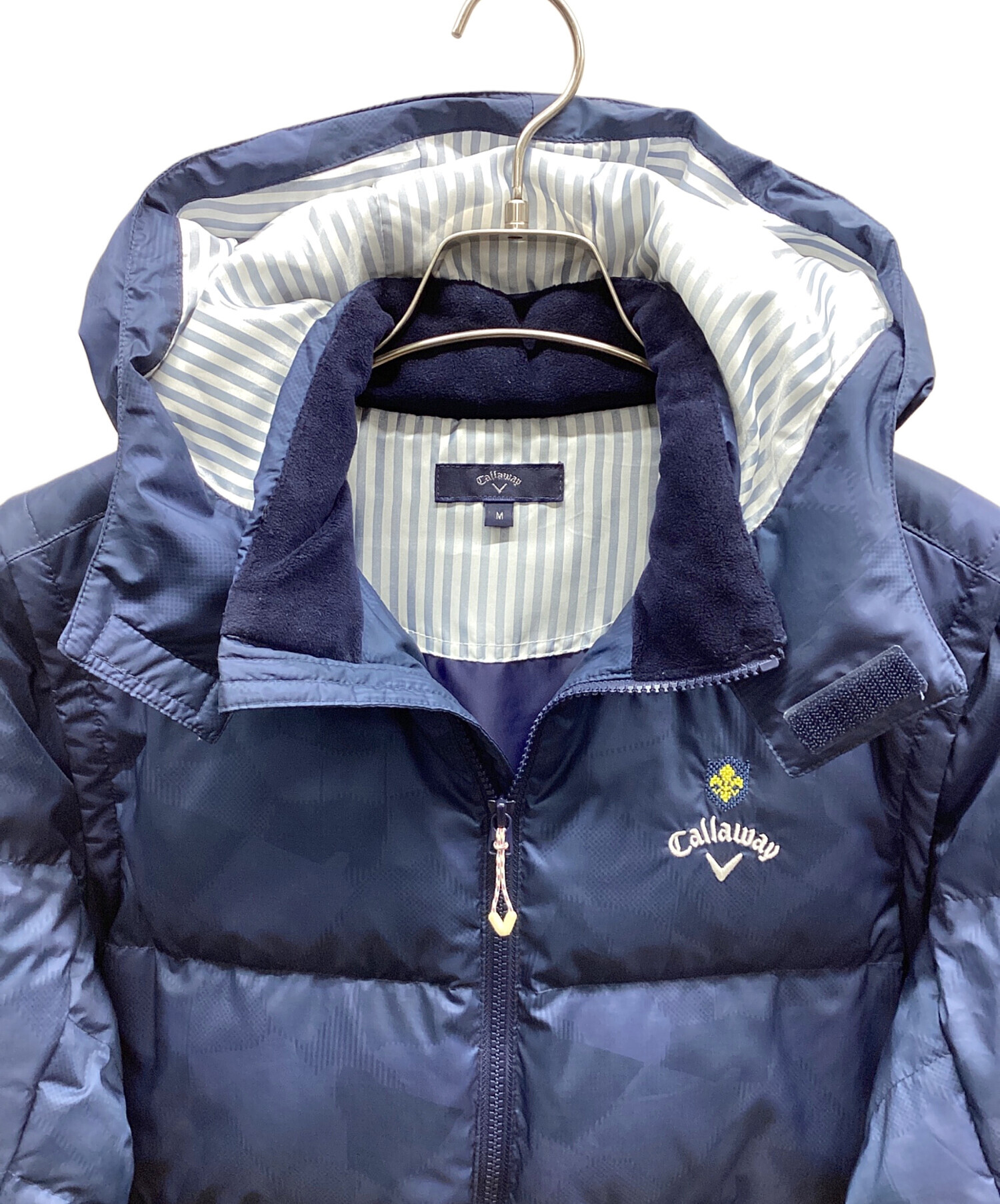 Callaway ネイビージャケット 中古・古着通販】Callaway (キャロウェイ) ダウンジャケット ネイビー