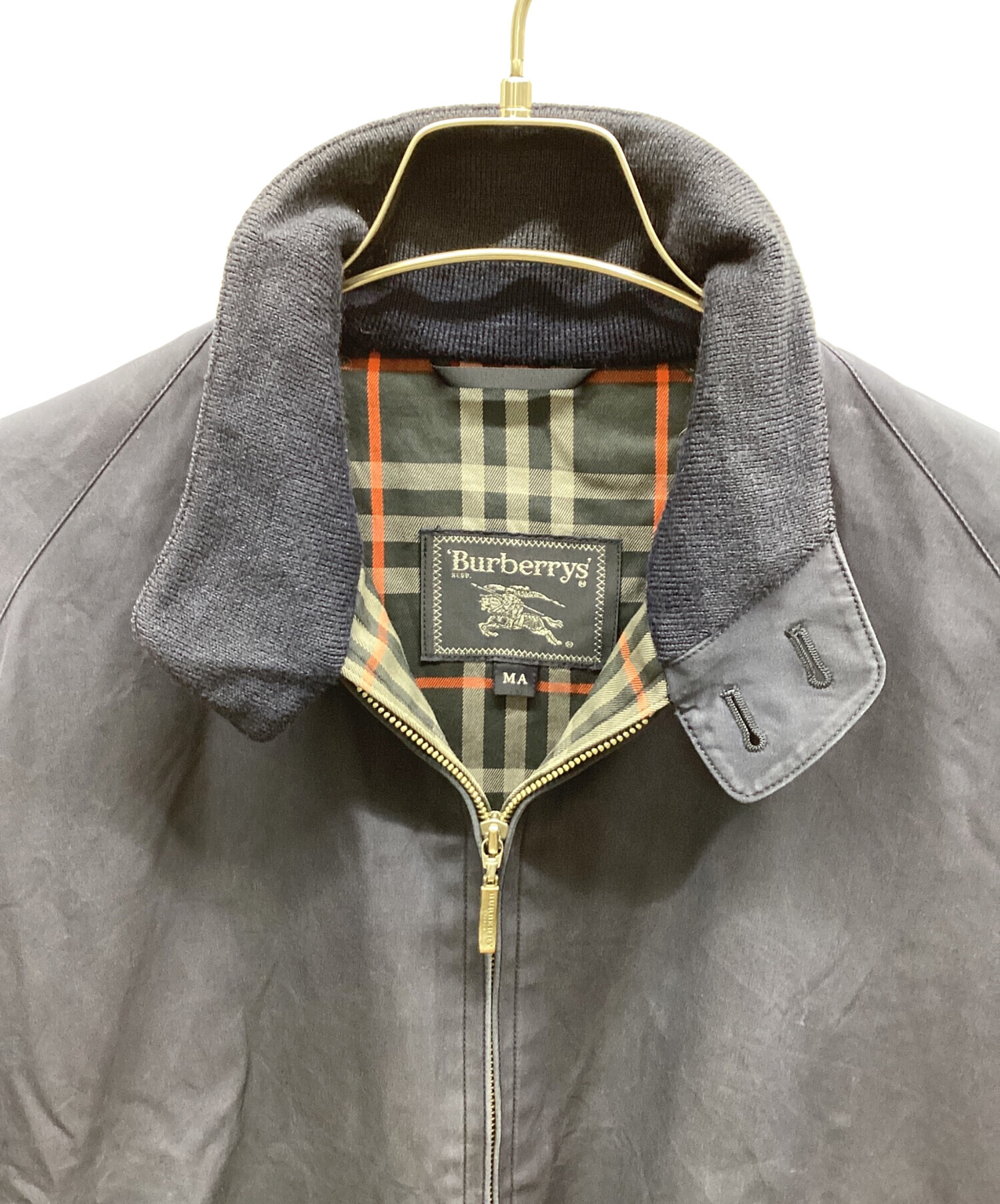 中古・古着通販】Burberry's (バーバリーズ) スイングトップ ネイビー