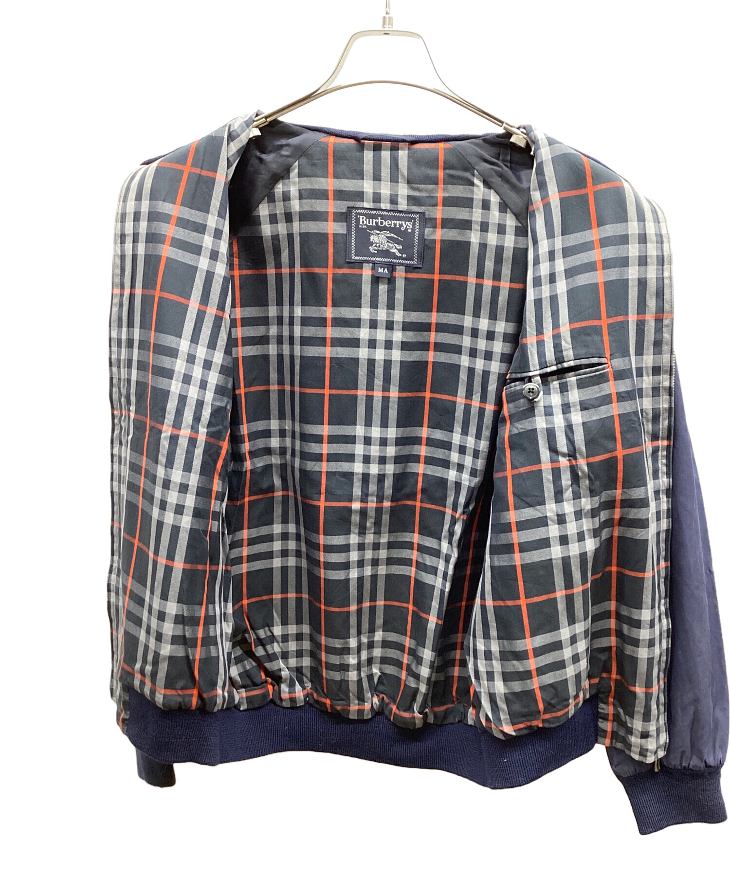 中古・古着通販】Burberry's (バーバリーズ) スイングトップ ネイビー
