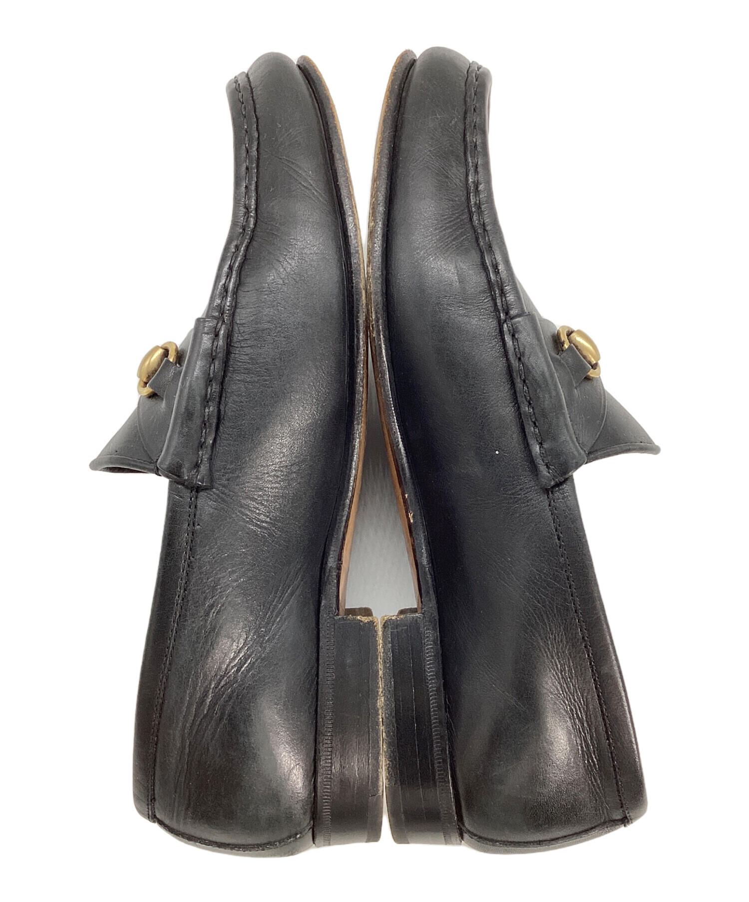 中古・古着通販】GUCCI (グッチ) ビットローファー ブラック サイズ:35