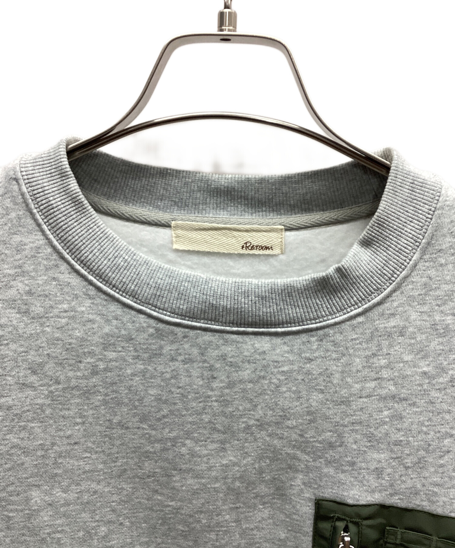 中古・古着通販】Re:room (リルーム) SWITCHING TWILL SWEAT TRAINER