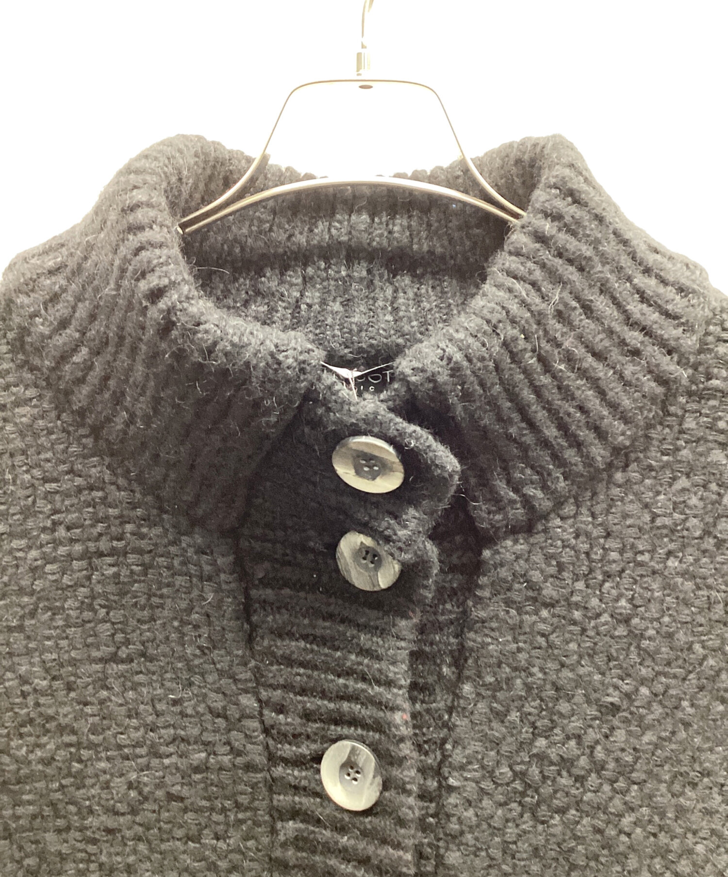 中古・古着通販】TRICOT CHIC (トリコシック) 厚手ニット ブラック