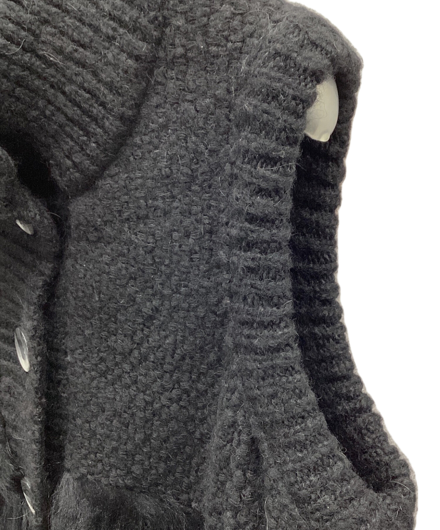 中古・古着通販】TRICOT CHIC (トリコシック) 厚手ニット ブラック