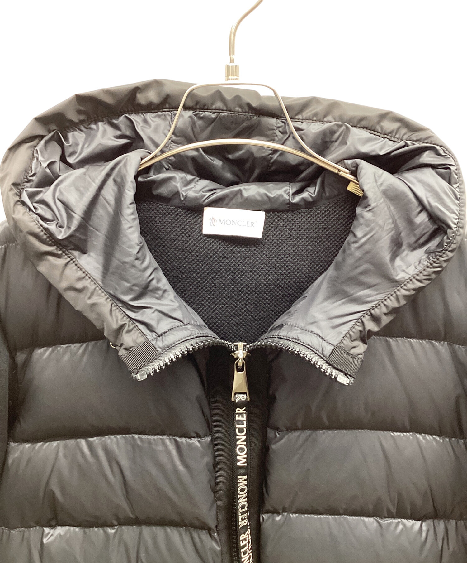 中古・古着通販】MONCLER (モンクレール) MAGLIA CARDIGAN ブラック