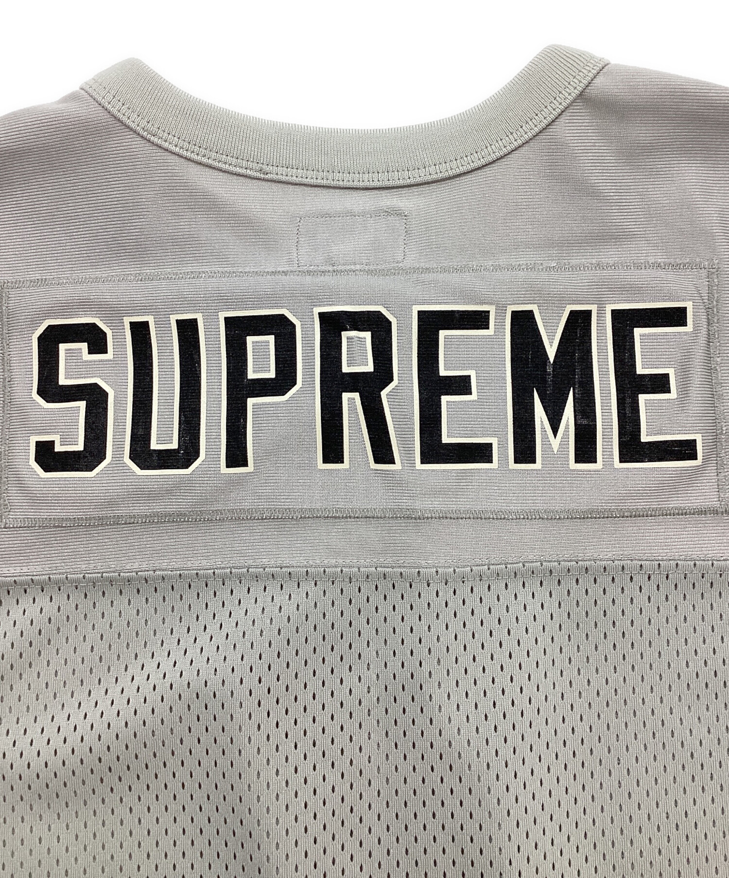 Supreme ゲームシャツMサイズ 中古・古着通販】Supreme (シュプリーム) ゲームシャツ グレー サイズ