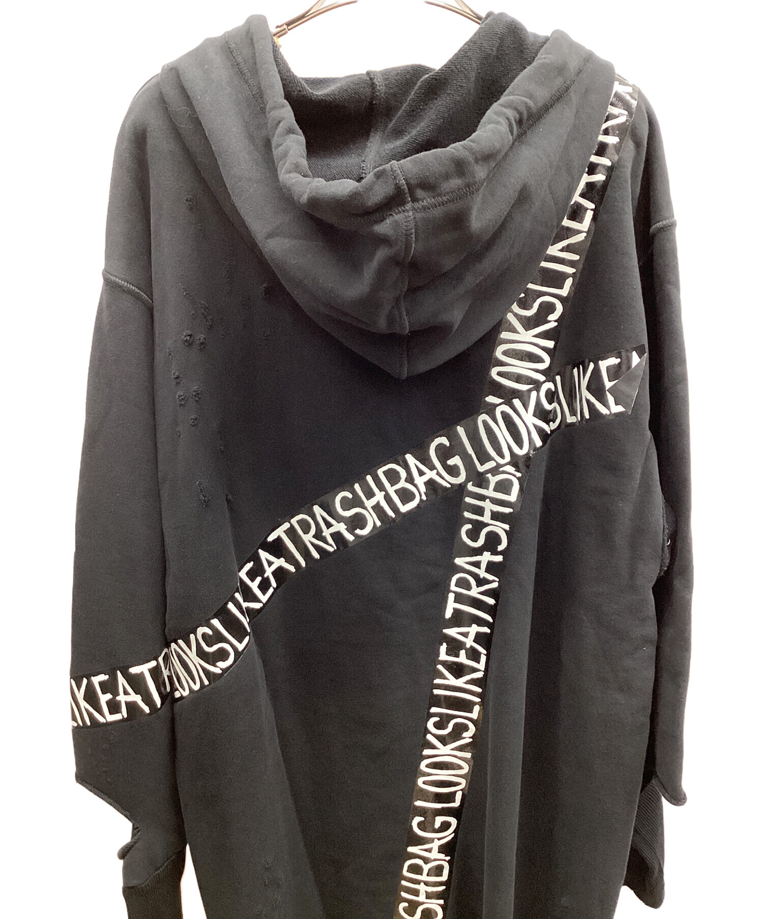 DIESEL ディーゼル D-VOLCANO-SP ワンピース ブラック 黒 中古・古着通販】DIESEL (ディーゼル) HATE COUTURE 18AW 長袖