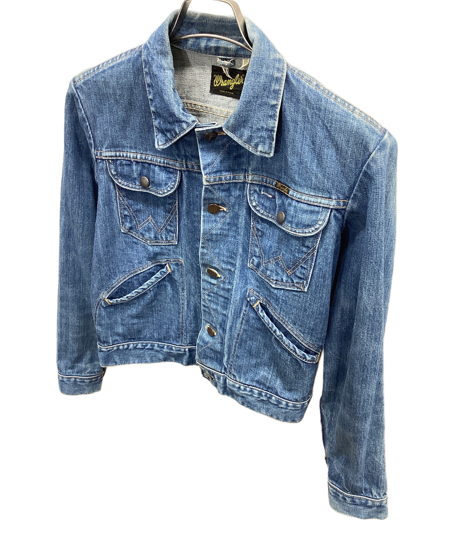 中古・古着通販】Wrangler (ラングラー) デニムジャケット インディゴ