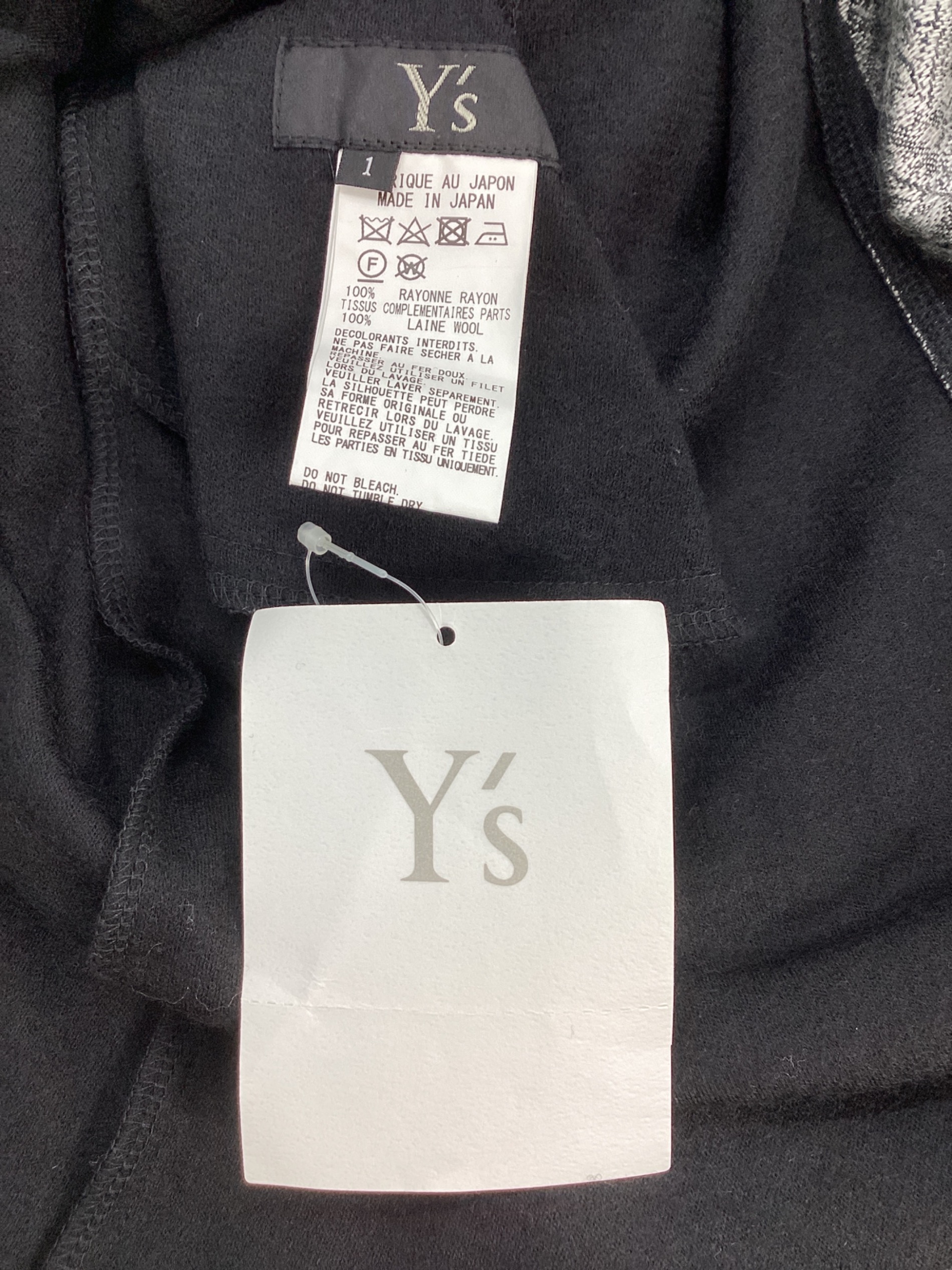 中古・古着通販】Y's (ワイズ) ノースリーブワンピース ブラック