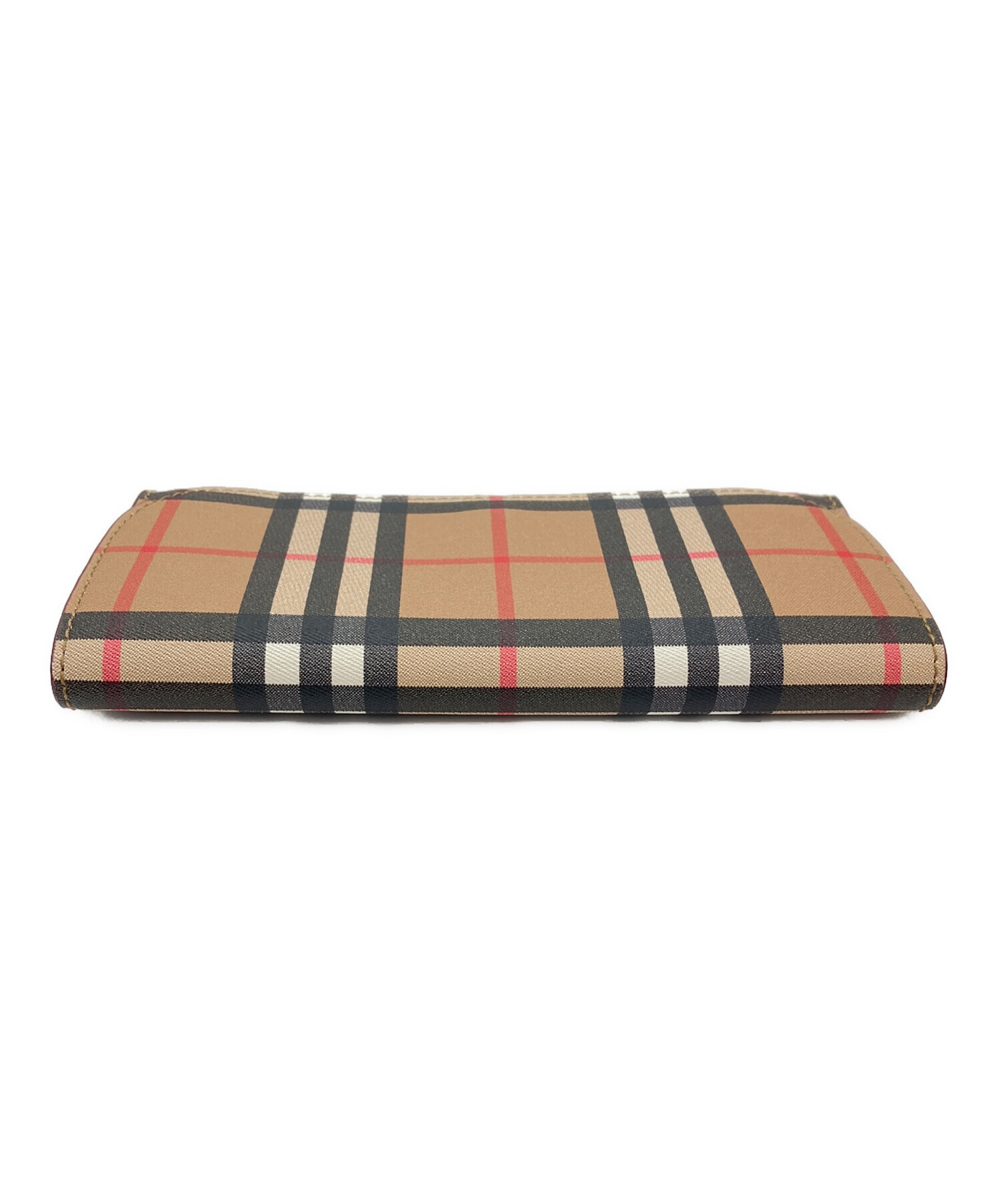 【正規品】BURBERRY バーバリー 長財布 シルバー ノバチェック 中古・古着通販】BURBERRY (バーバリー) BURBERRY ノバチェック 長財布