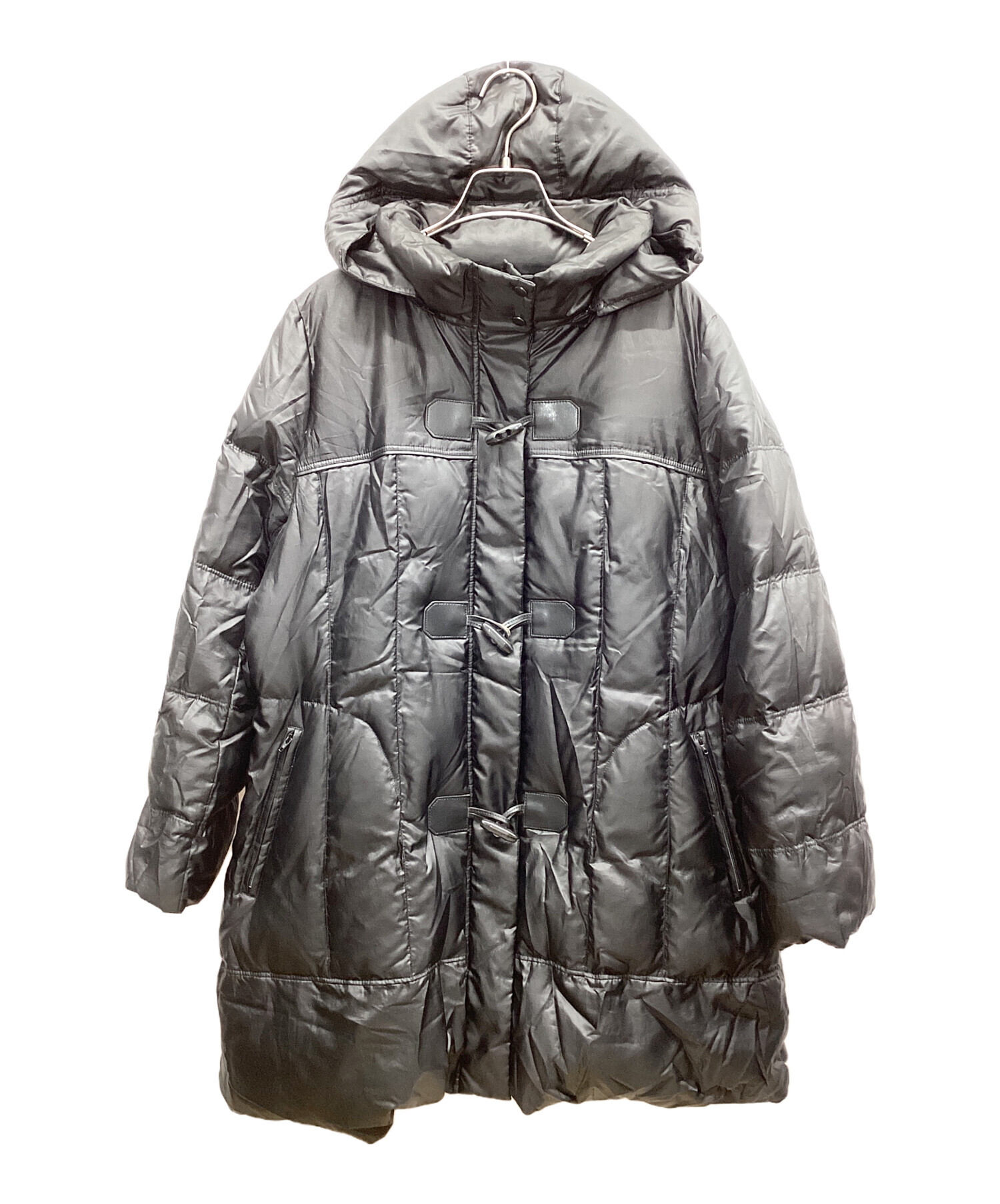 23区　ブラックダウンコート 中古・古着通販】23区 (ニジュウサンク) ダウンコート ブラック サイズ