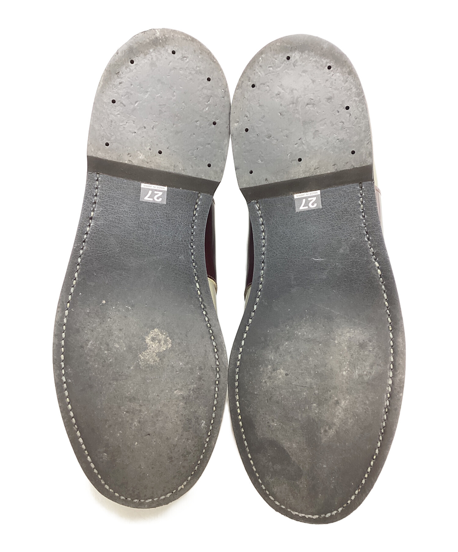 中古・古着通販】REGAL (リーガル) OXFORDシューズ ベージュ×ブラウン 
