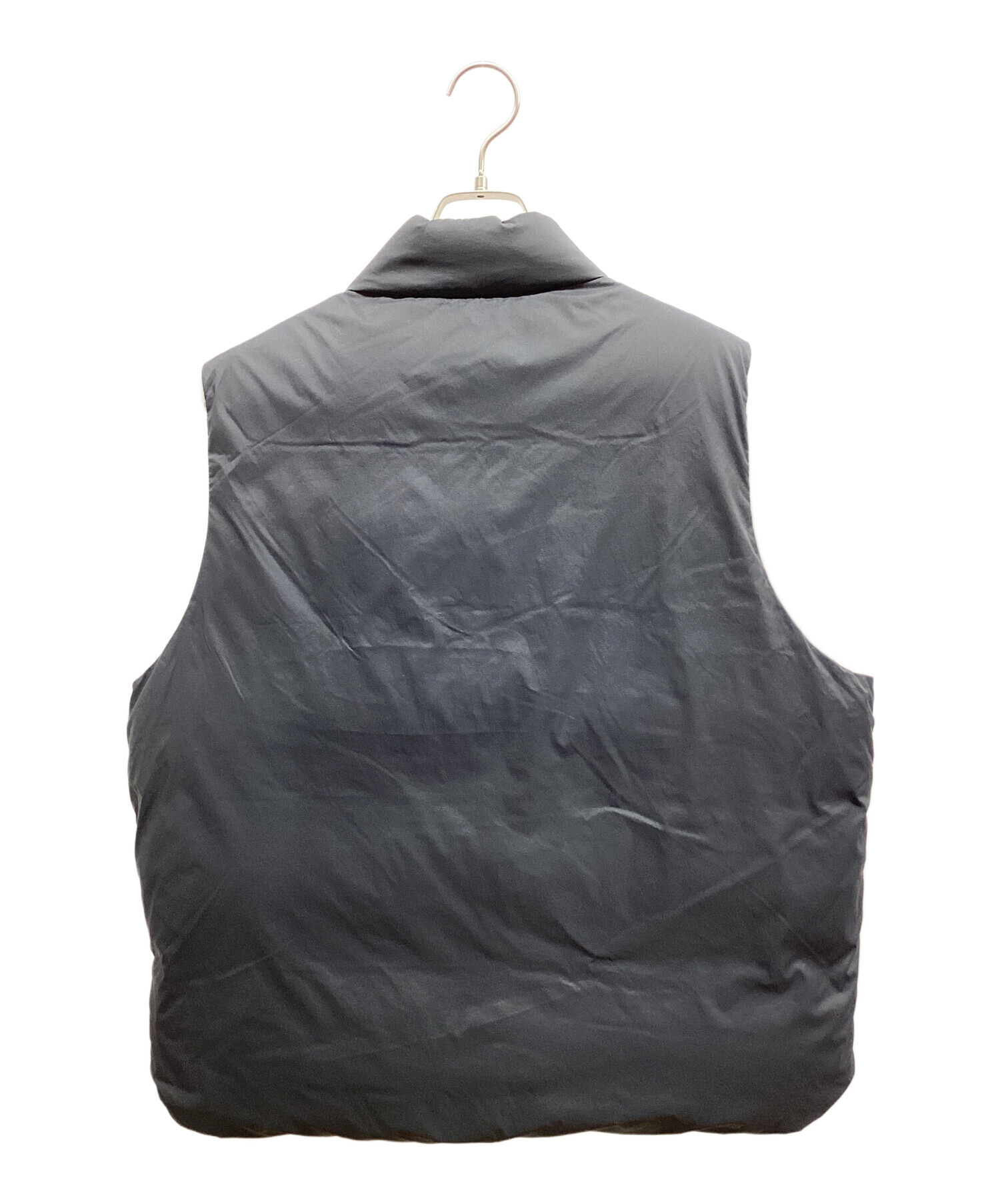 L.L.Beanエルエルビーン中綿ダウンベスト刺繍ロゴドローコード無地古着XL黒 中古・古着通販】L.L.Bean (エルエルビーン) ホールデンダウンベスト