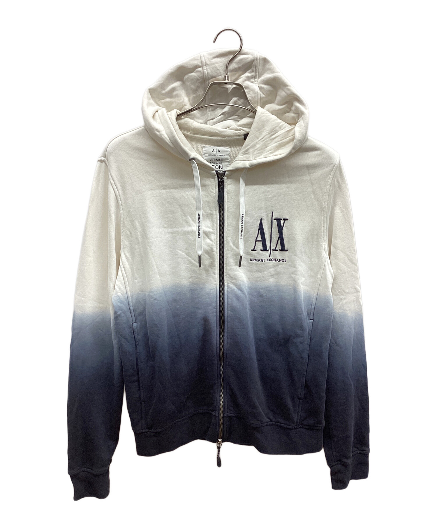 ARMANI EXCHANGE メンズ ZIPパーカー Sサイズ 中古・古着通販】ARMANI EXCHANGE (アルマーニ エクスチェンジ) ジップ