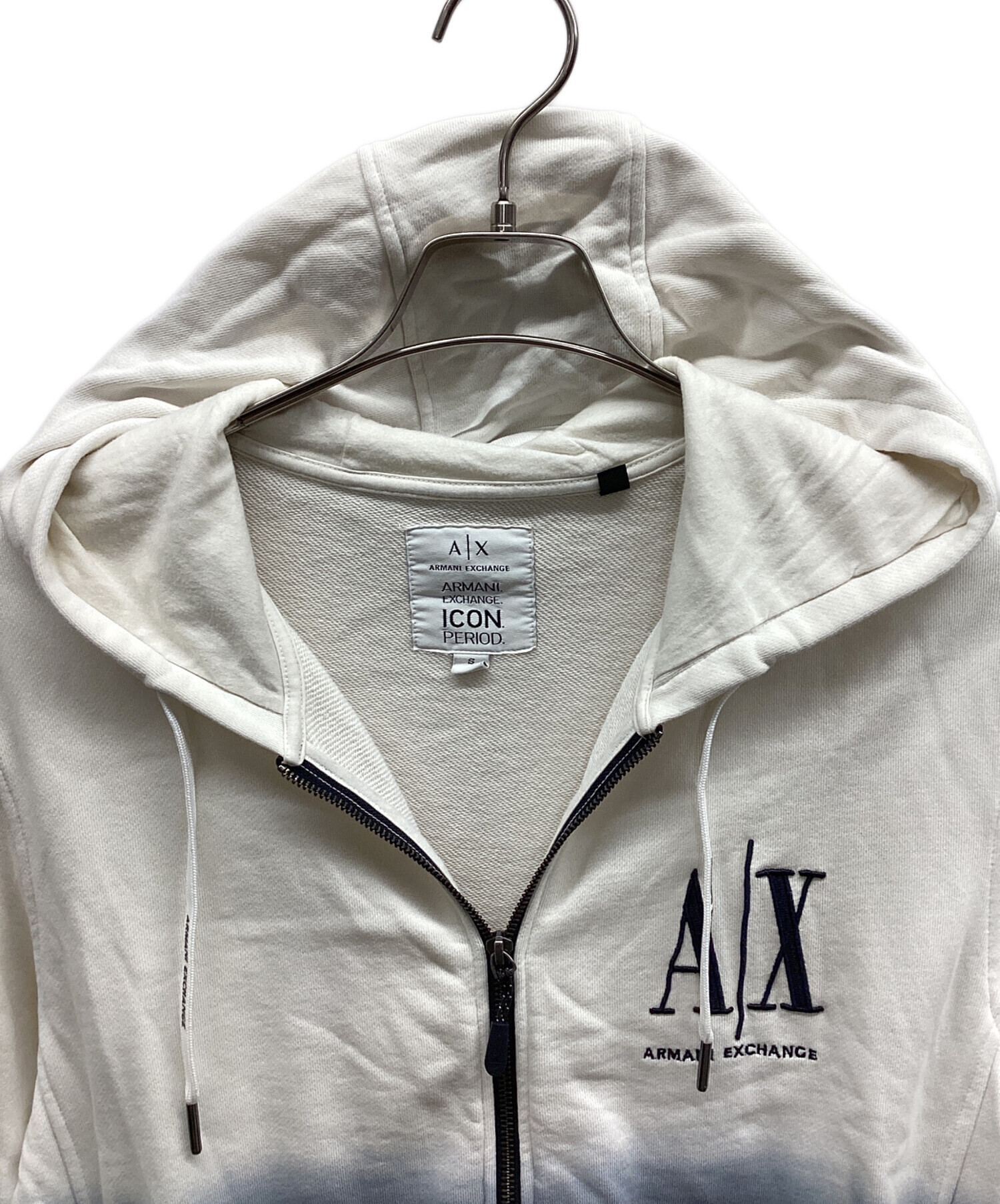 ARMANI パーカー　最終値下げ済！ 中古・古着通販】ARMANI EXCHANGE (アルマーニ エクスチェンジ) ジップ
