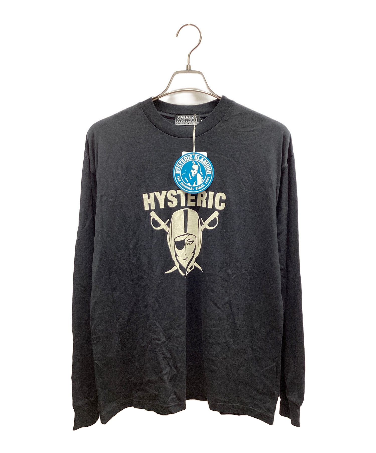 HYSTERIC GLAMOUR 長袖 カットソー グレー 中古・古着通販】Hysteric Glamour (ヒステリックグラマー) 長袖