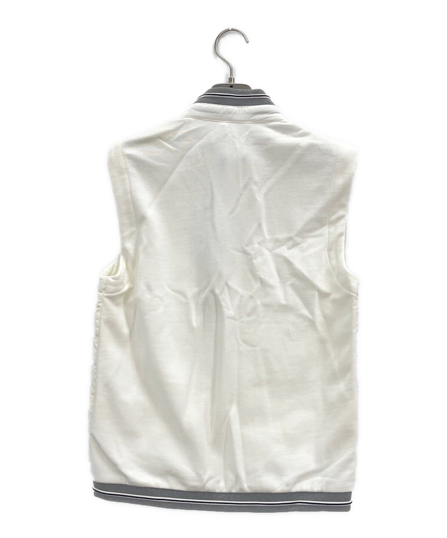 中古・古着通販】MONCLER (モンクレール) ダウンベスト ホワイト