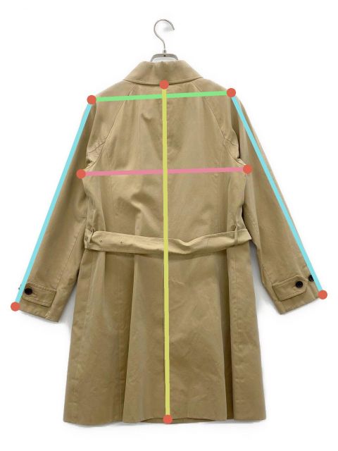 中古・古着通販】SANYO (サンヨー) トレンチコート ベージュ サイズ:40