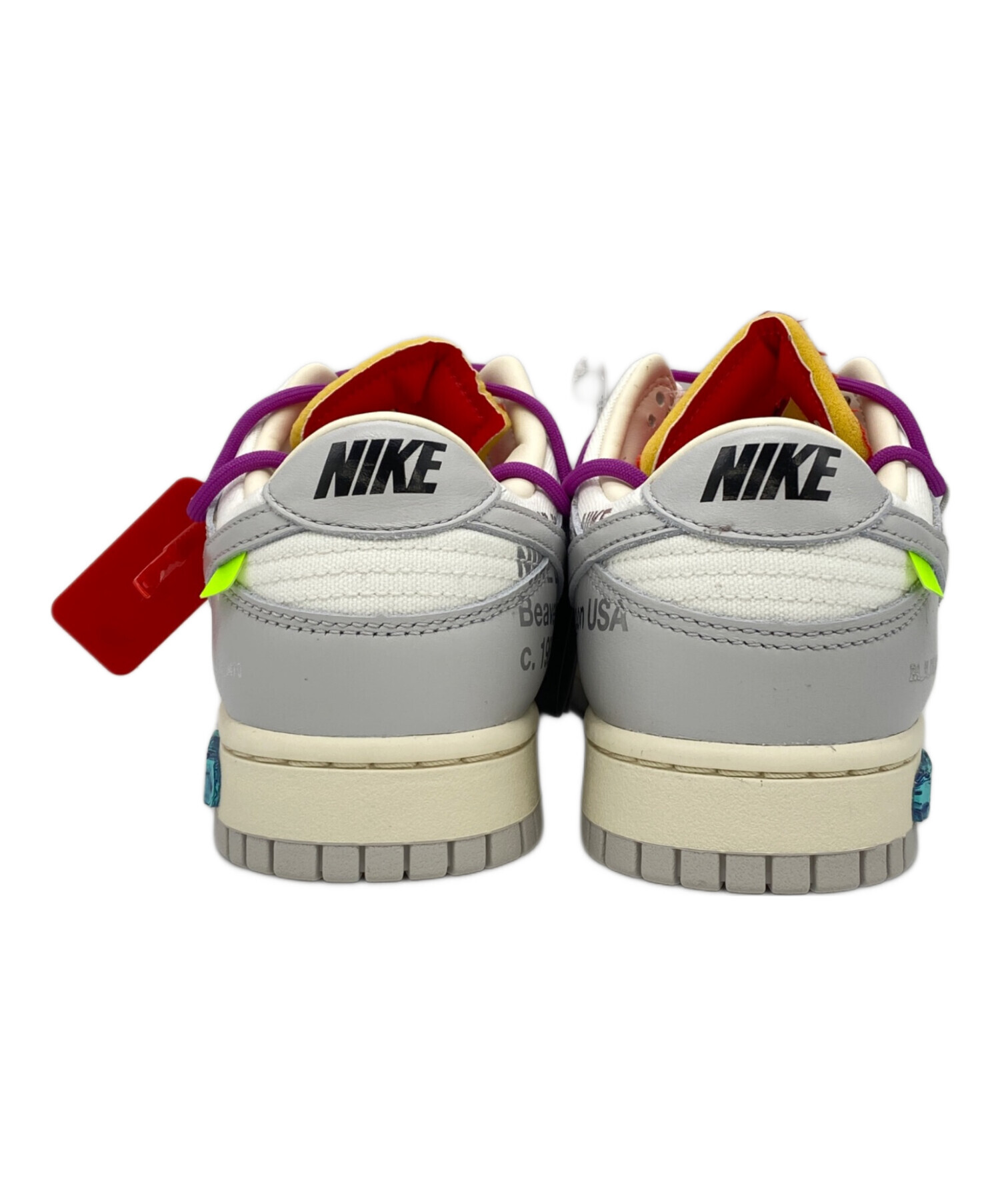 中古・古着通販】NIKE (ナイキ) OFFWHITE (オフホワイト) DUNK LOW 1 