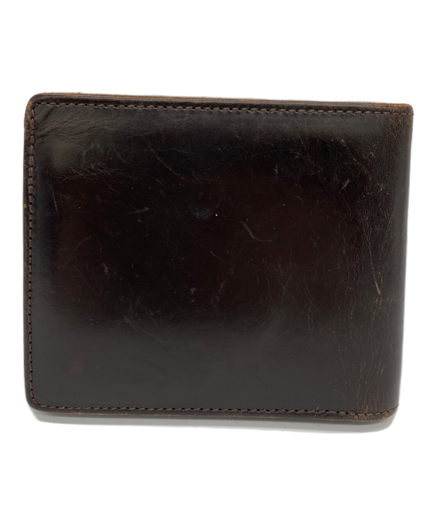 中古・古着通販】TOKYO PORTER MADE (-) 2つ折り財布 ブラウン 